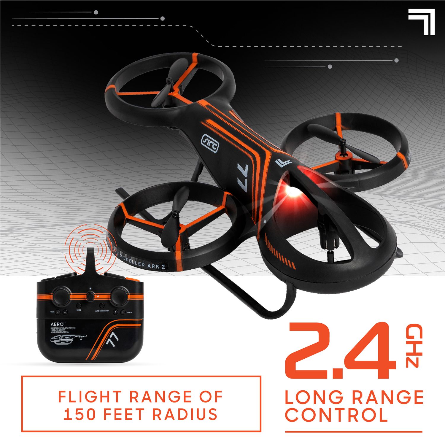 Quadricottero radiocomandato Aero Drone - Sharper Image