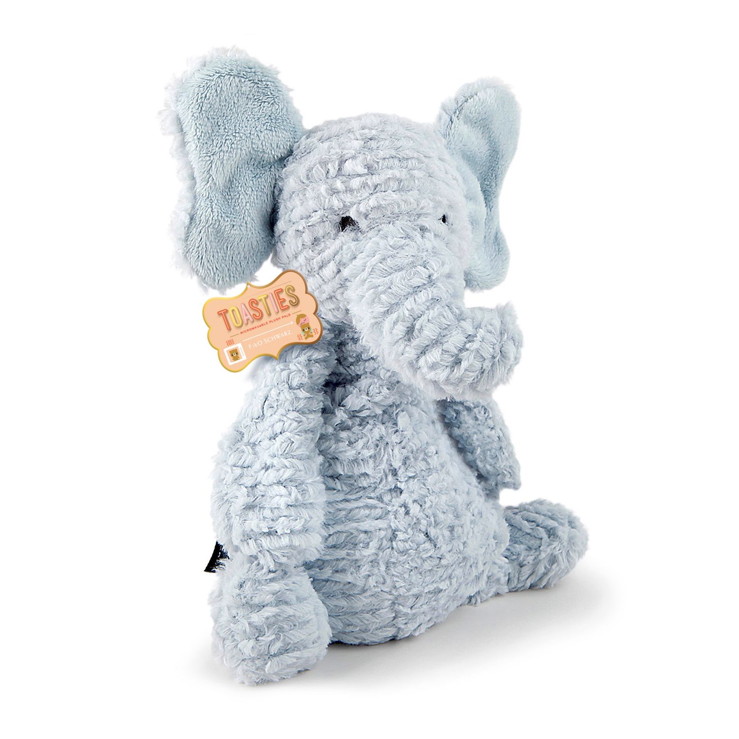 Elefante di peluche Toasties, riscaldabile in microonde 30 cm - FAO Schwarz