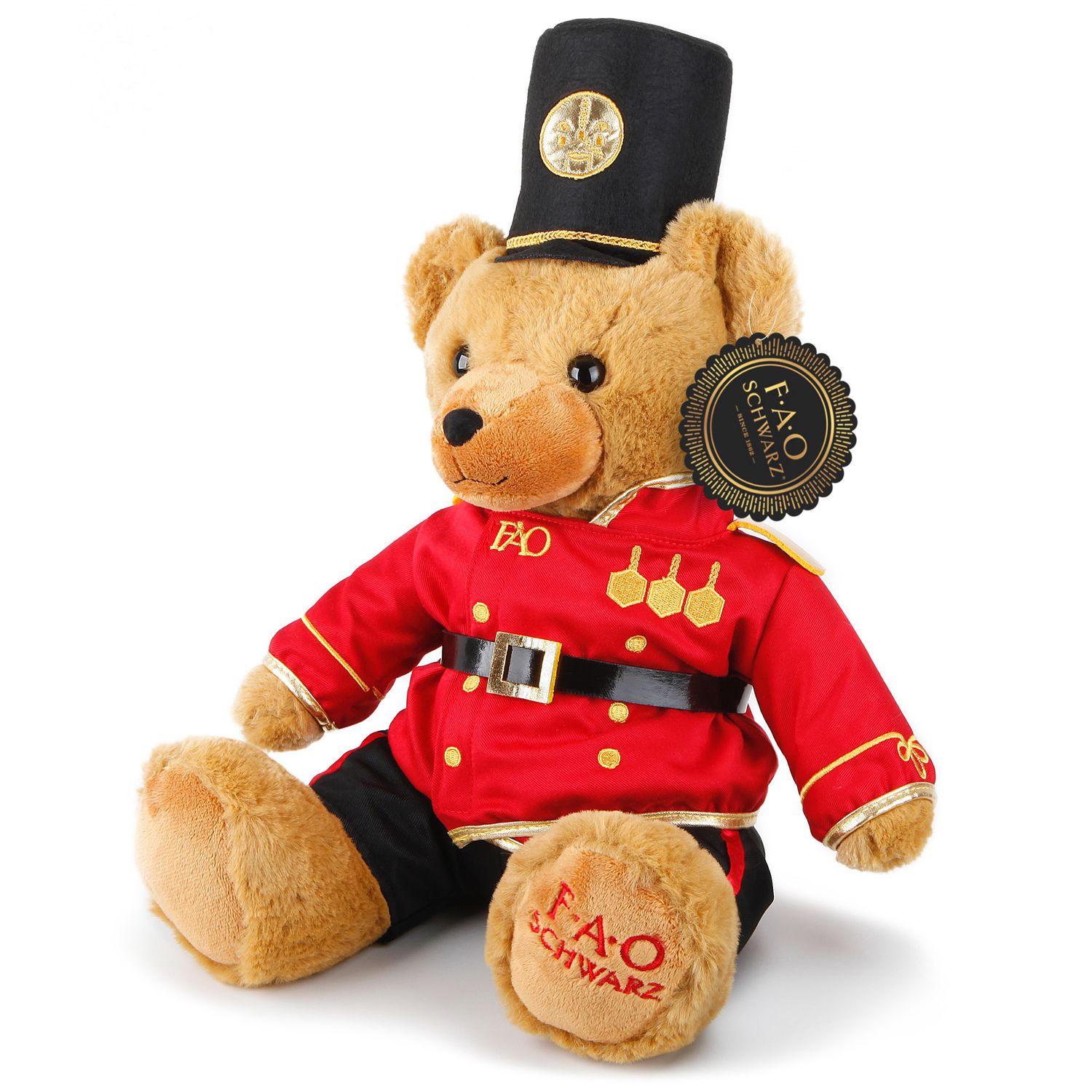 Orsetto soldato di peluche Anniversario 30 cm - FAO Schwarz