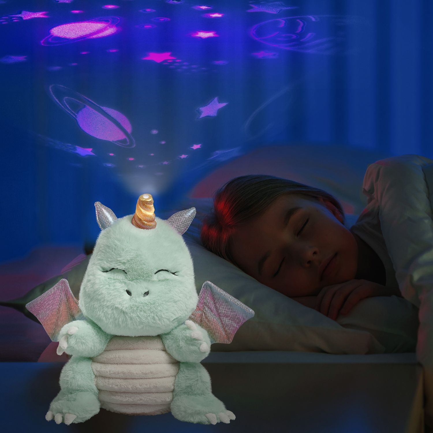 Drago peluche con luci LED e suoni - FAO Schwarz