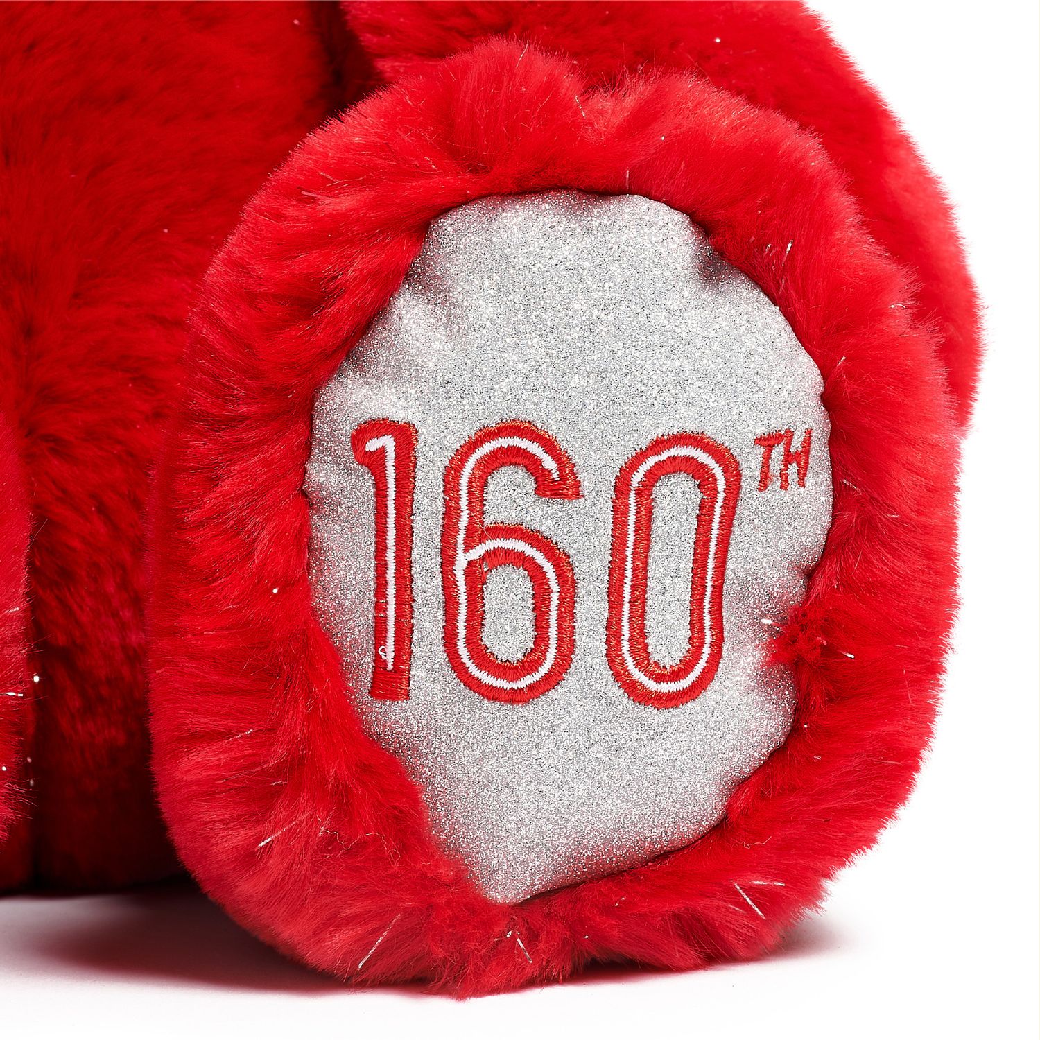 Orsetto rosso con glitter Anniversario 30 cm - FAO Schwarz
