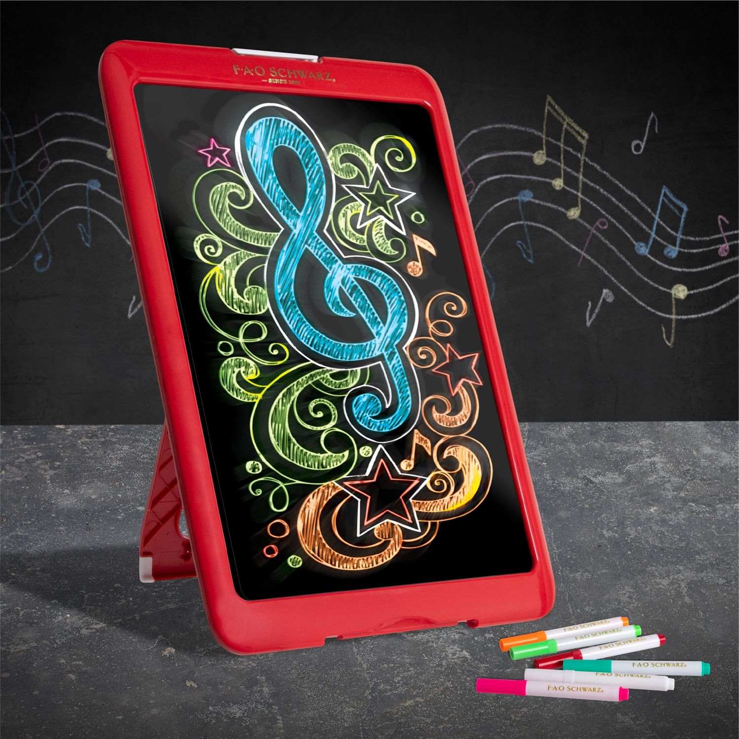 Lavagnetta da disegno retroilluminata a LED - FAO Schwarz