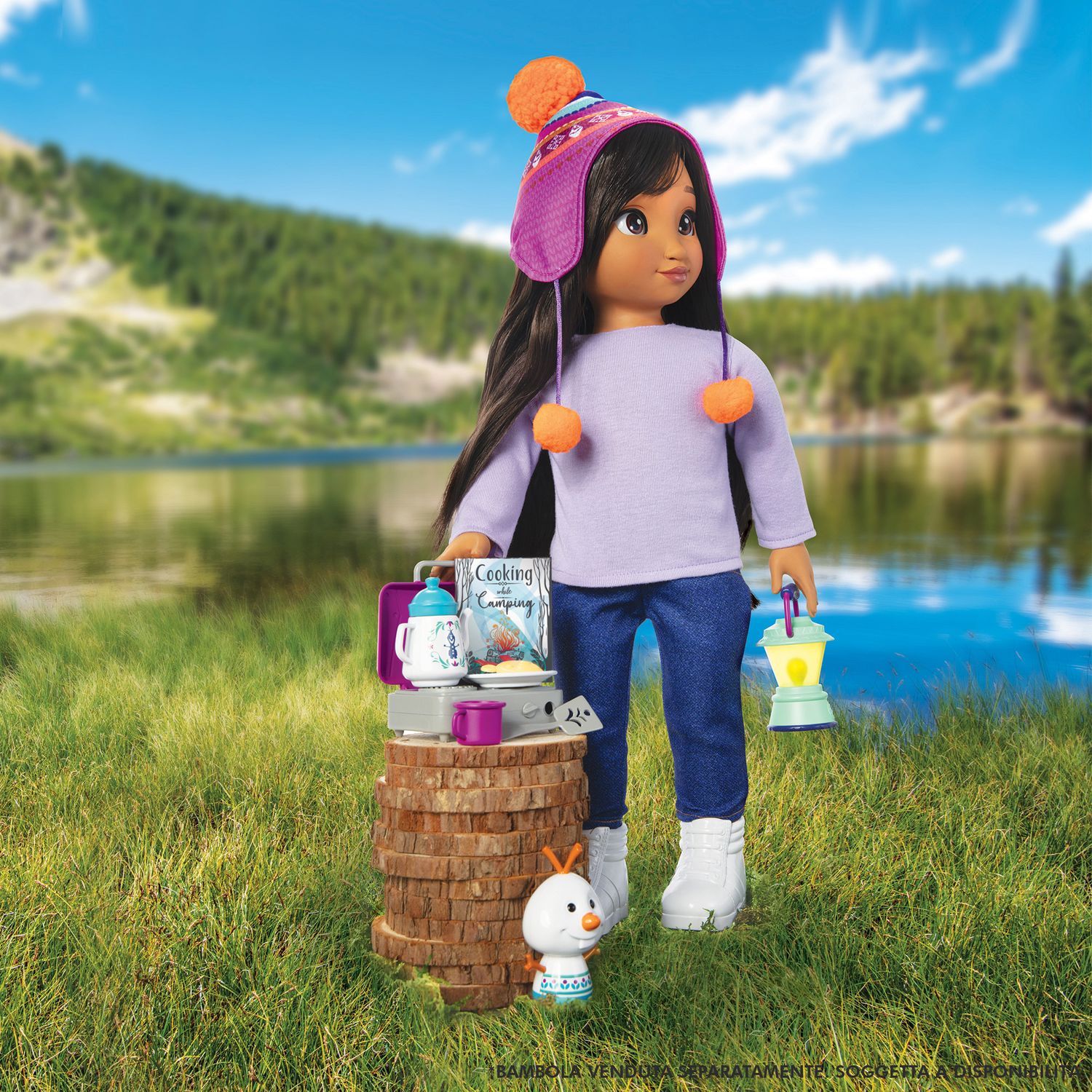 Accessory Pack ispirato ad Anna con abiti e accessori per bambole ILY4EVER - Disney ILY4EVER