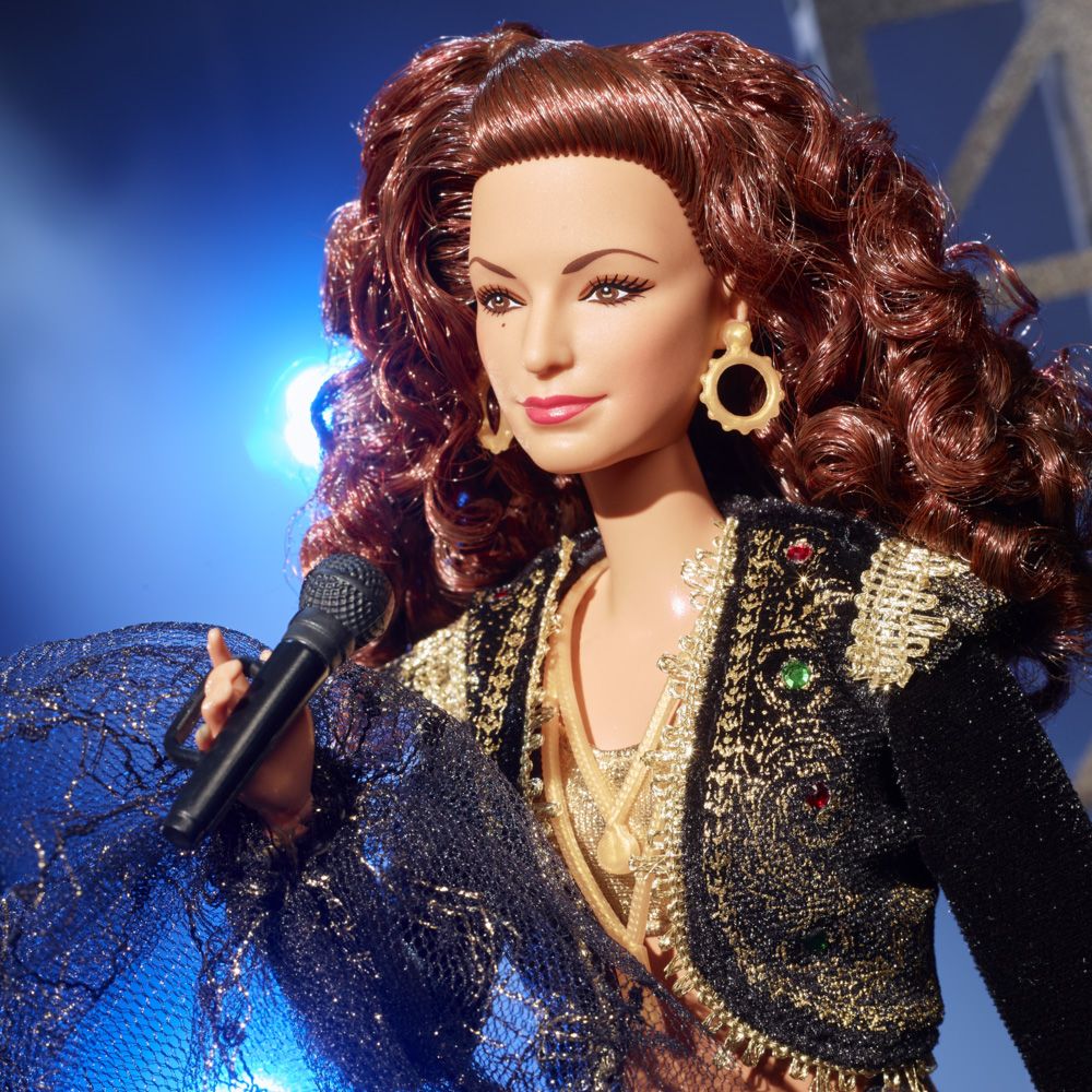 Barbie Signature Gloria Estefan con abito  Oro e Nero - Barbie