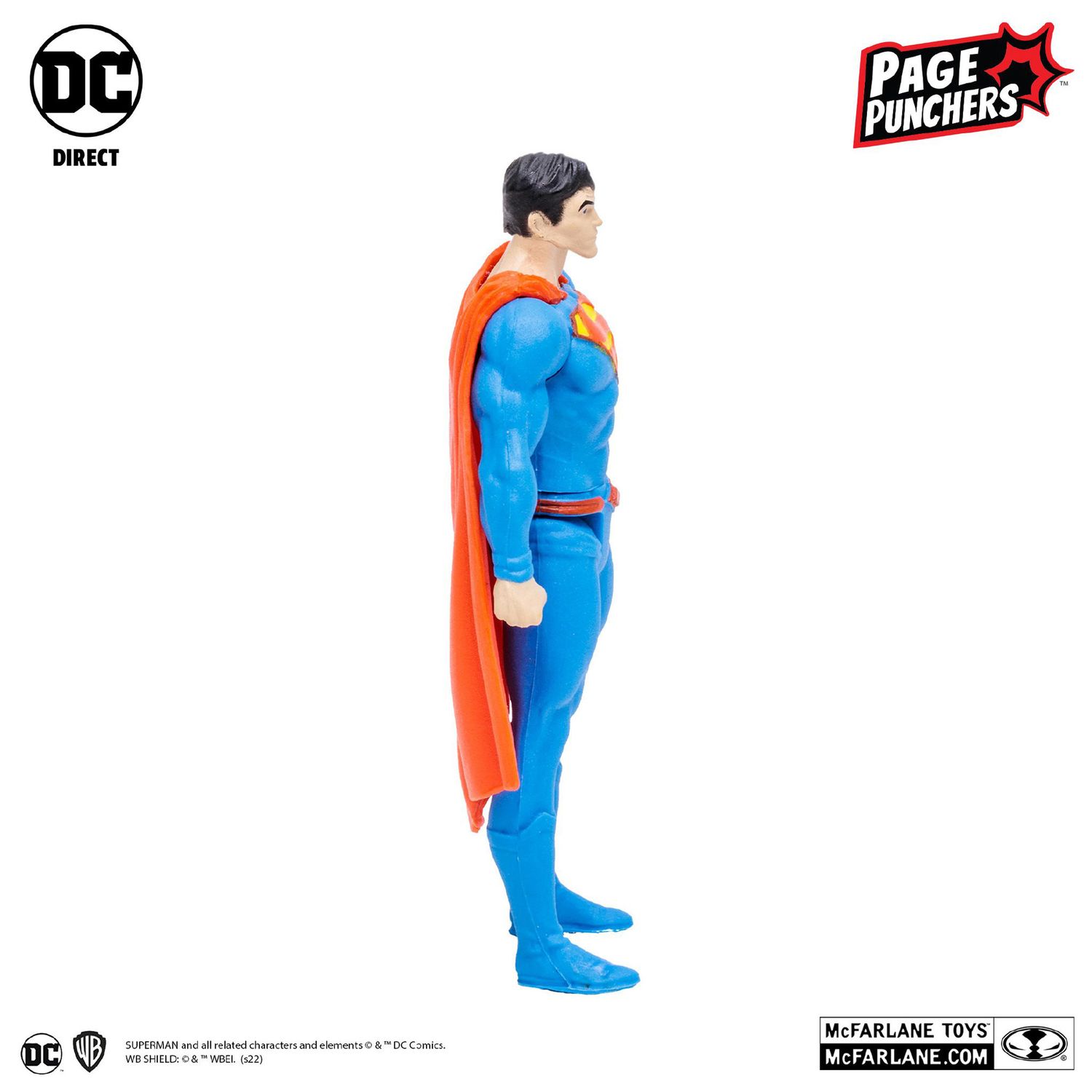 DC Page Punchers Superman + Fumetto 7,5 cm - DC Comics