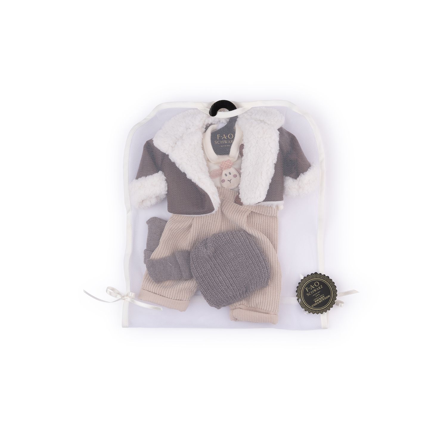 Completino con giacca in stile aviatore per My FAO Doll 40cm - FAO Schwarz