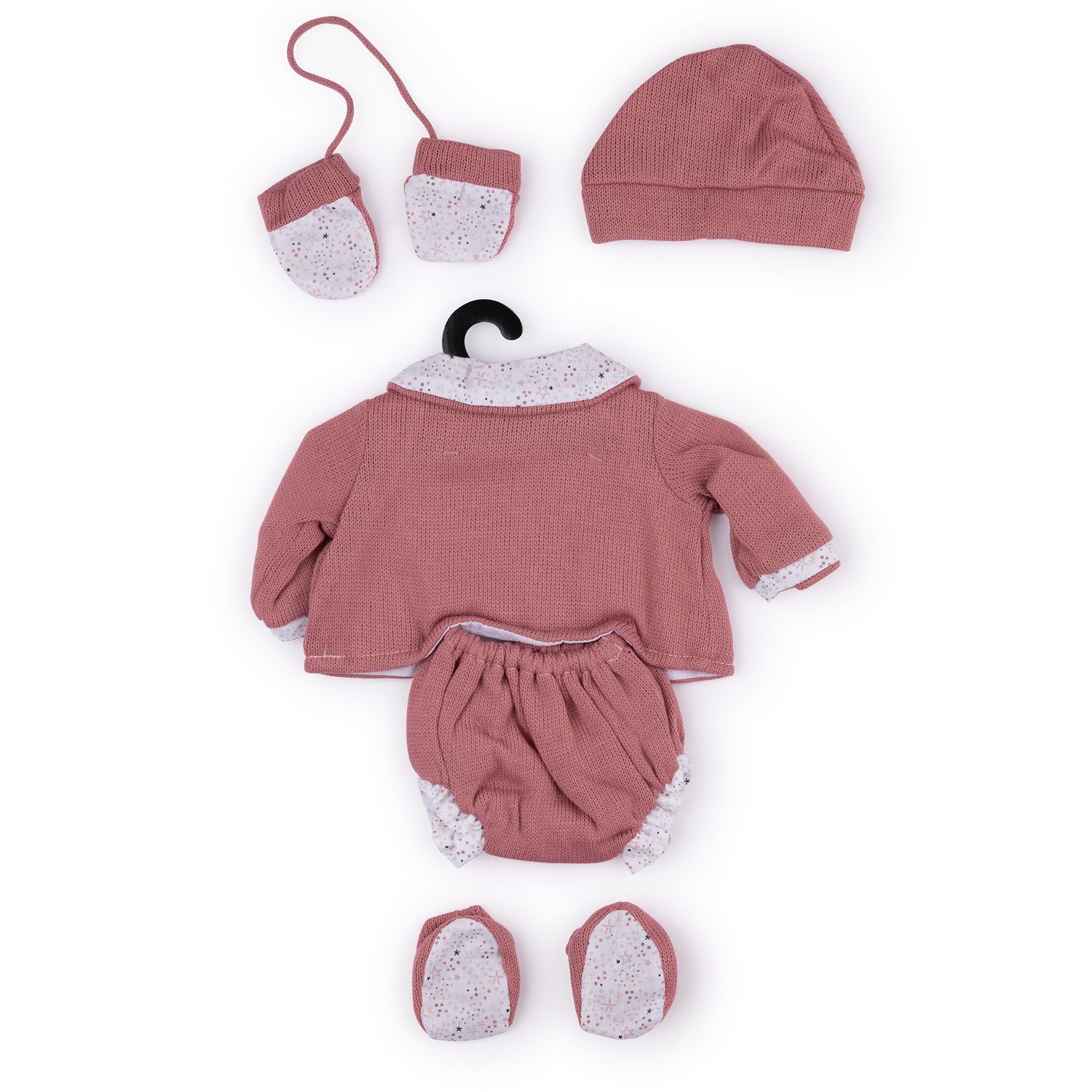 Completino in tricot rosa lampone per My FAO Doll 40cm - FAO Schwarz