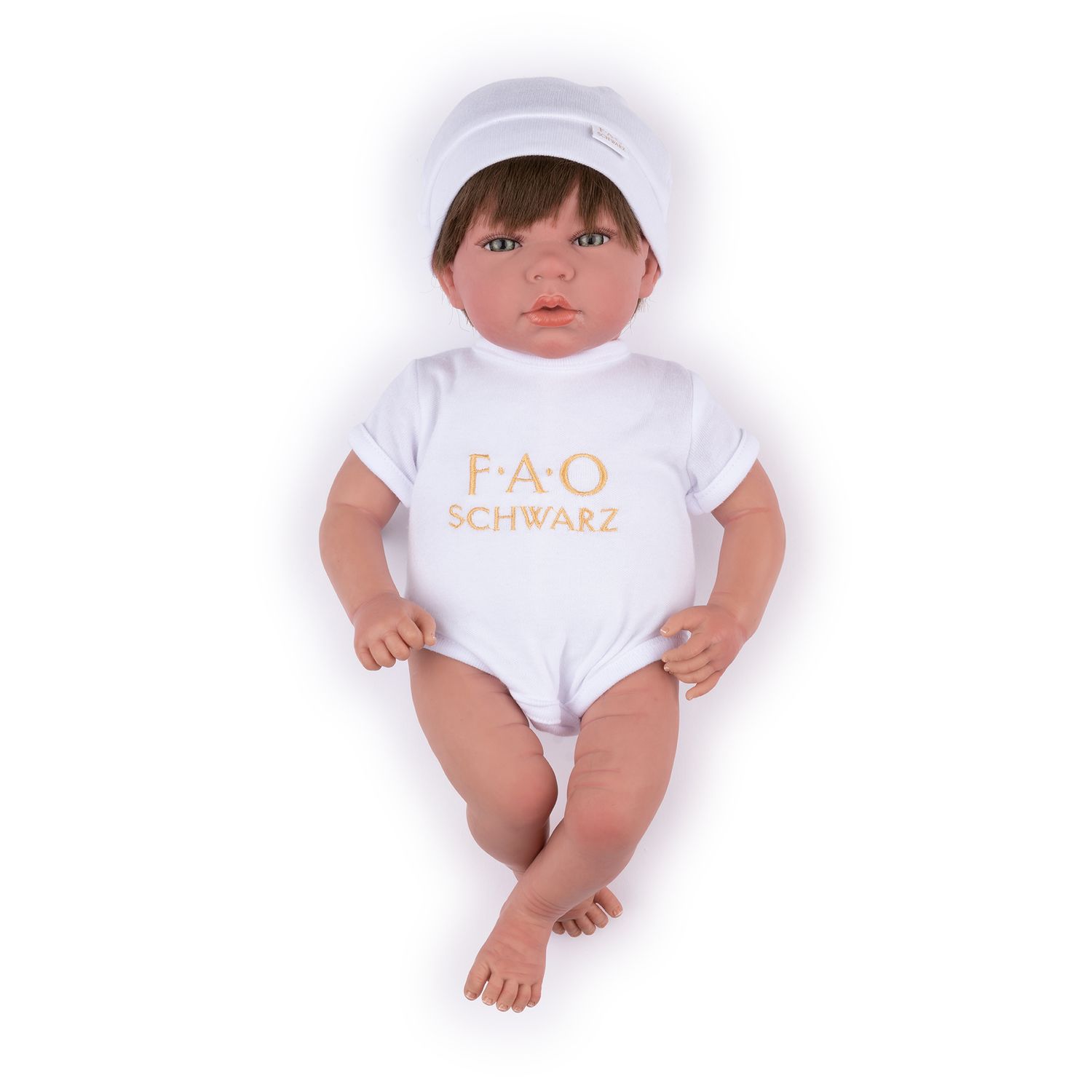 Bambola Brown Hair My FAO Doll Experience 40cm - FAO Schwarz