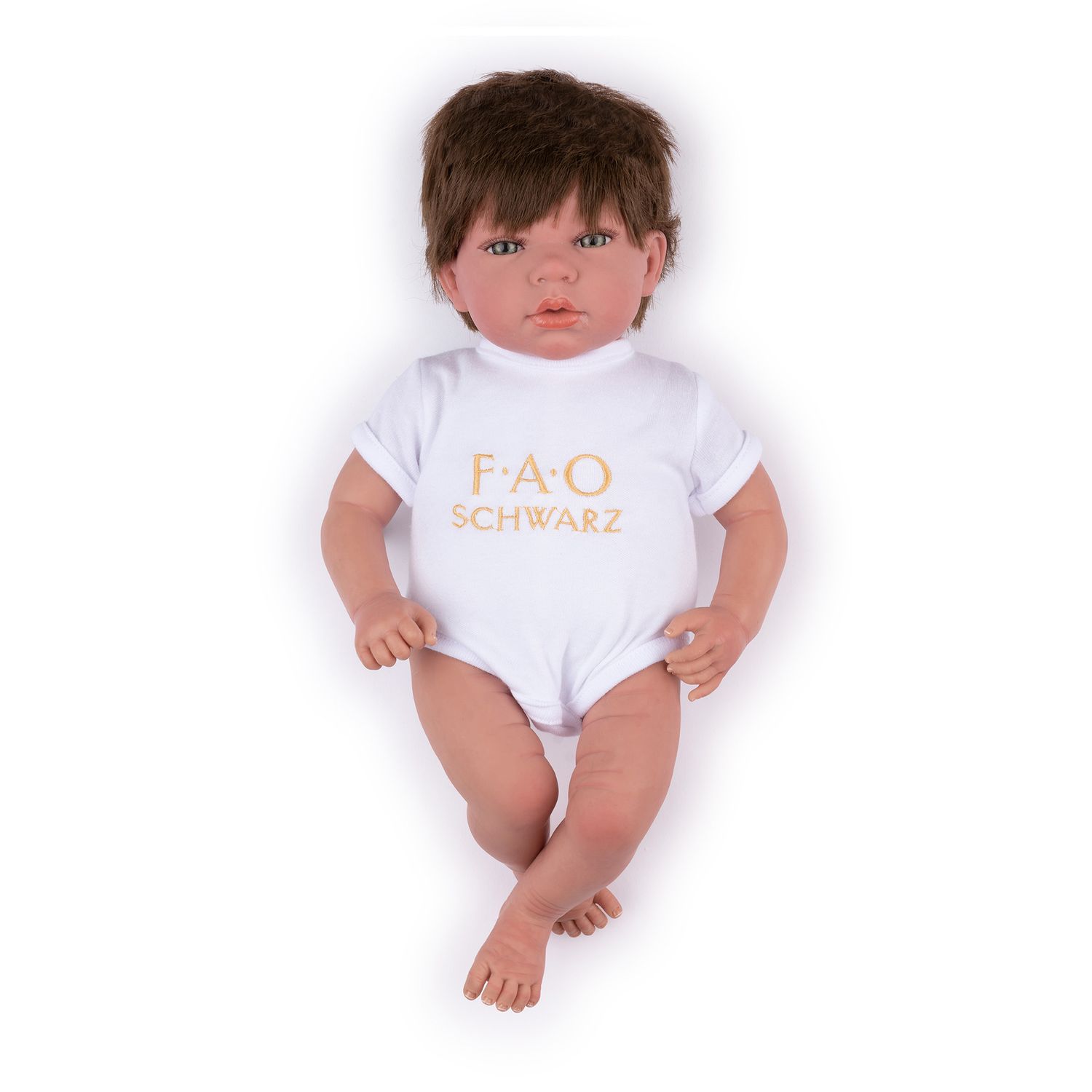 Bambola Brown Hair My FAO Doll Experience 40cm - FAO Schwarz