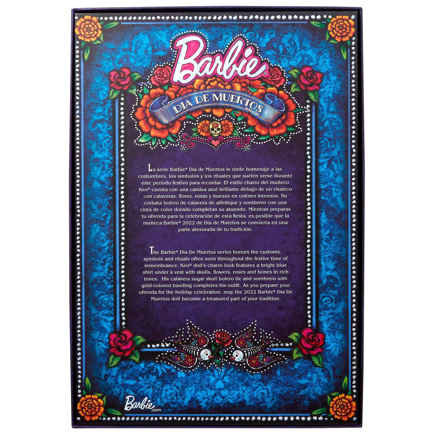 Ken Dia De Muertos con Abito Tradizionale e Volto Dipinto a Tema Calavera - Barbie - Barbie