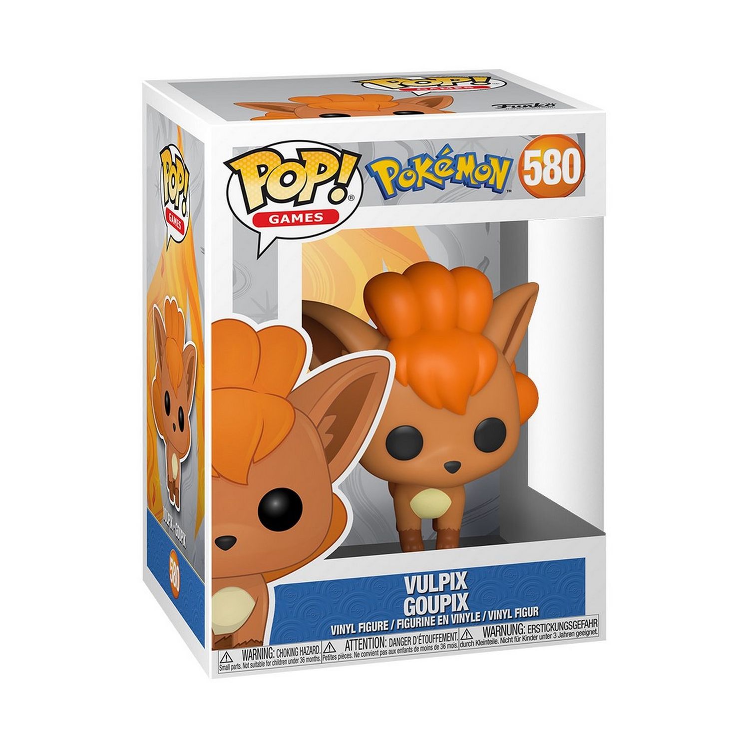 Funko POP! Vulpix - Pokémon #580 9cm - Funko, Pokémon