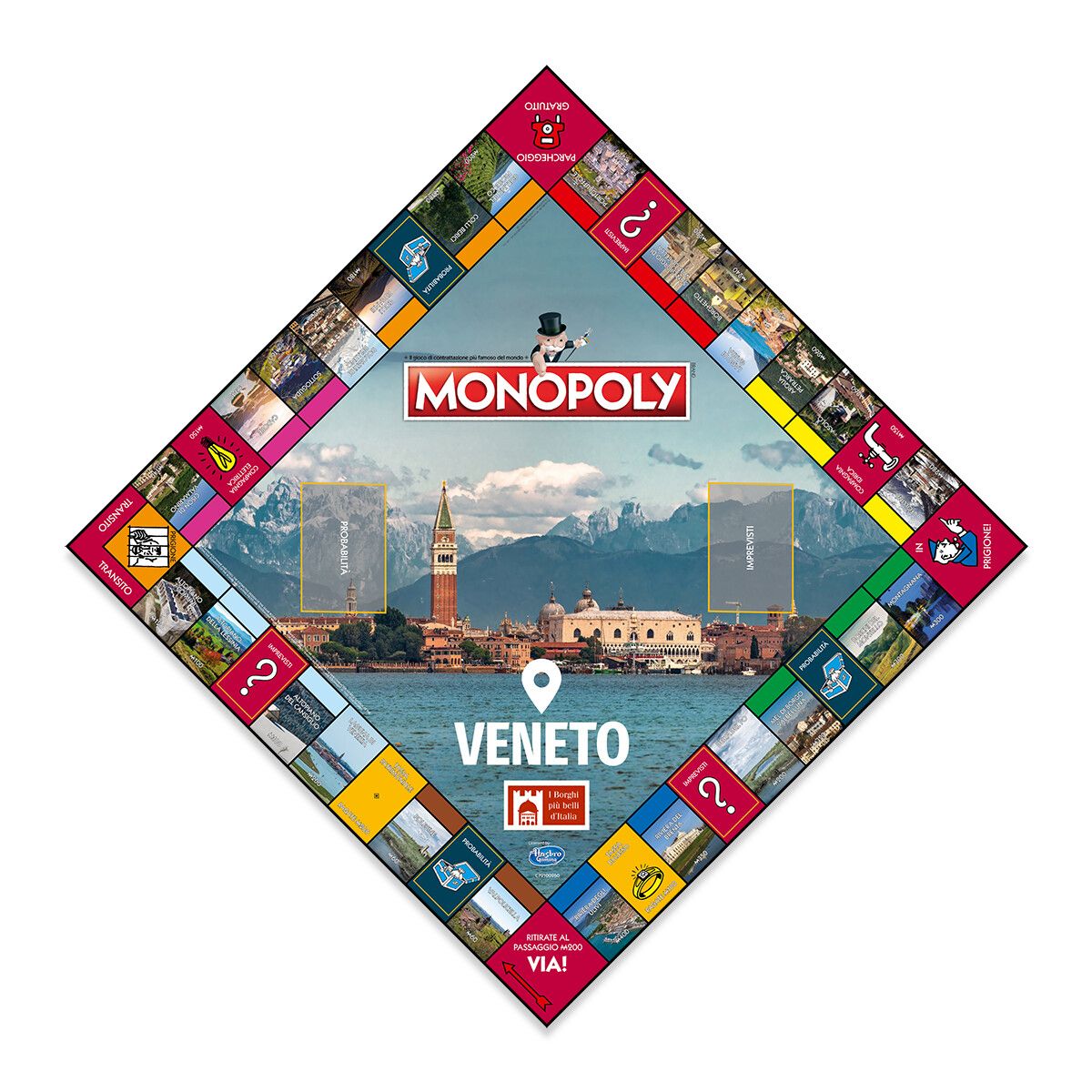 Monopoly Veneto - Edizione I Borghi Più Belli d'Italia - Monopoly