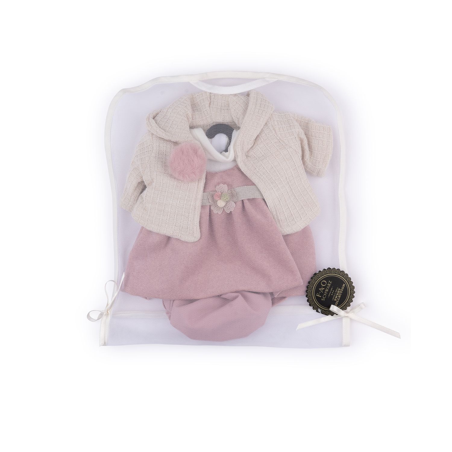 Vestitino con giacchina tricot per My FAO Doll 40cm - FAO Schwarz