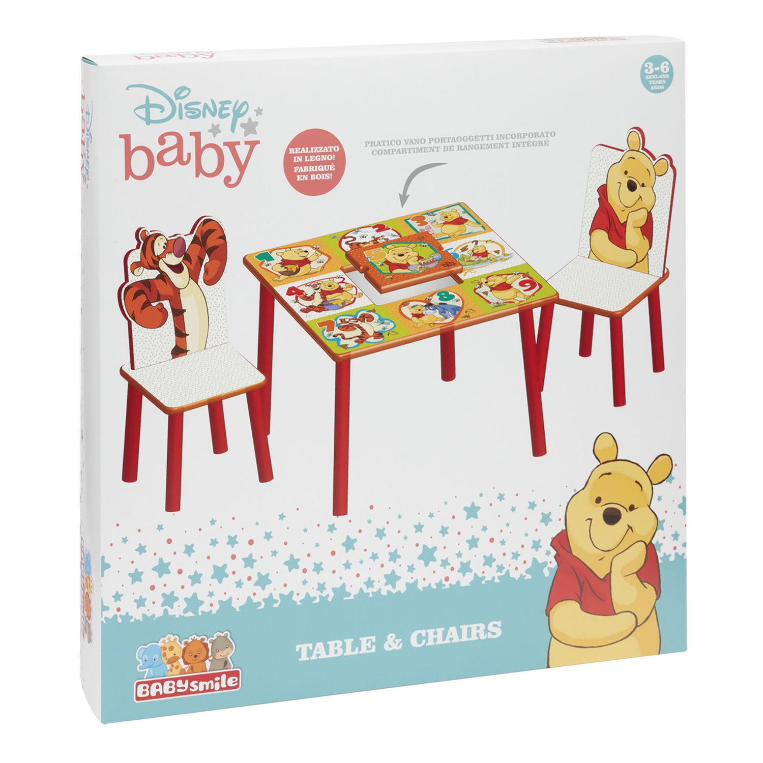 Set Tavolo e Sedie Winnie The Pooh - Disney