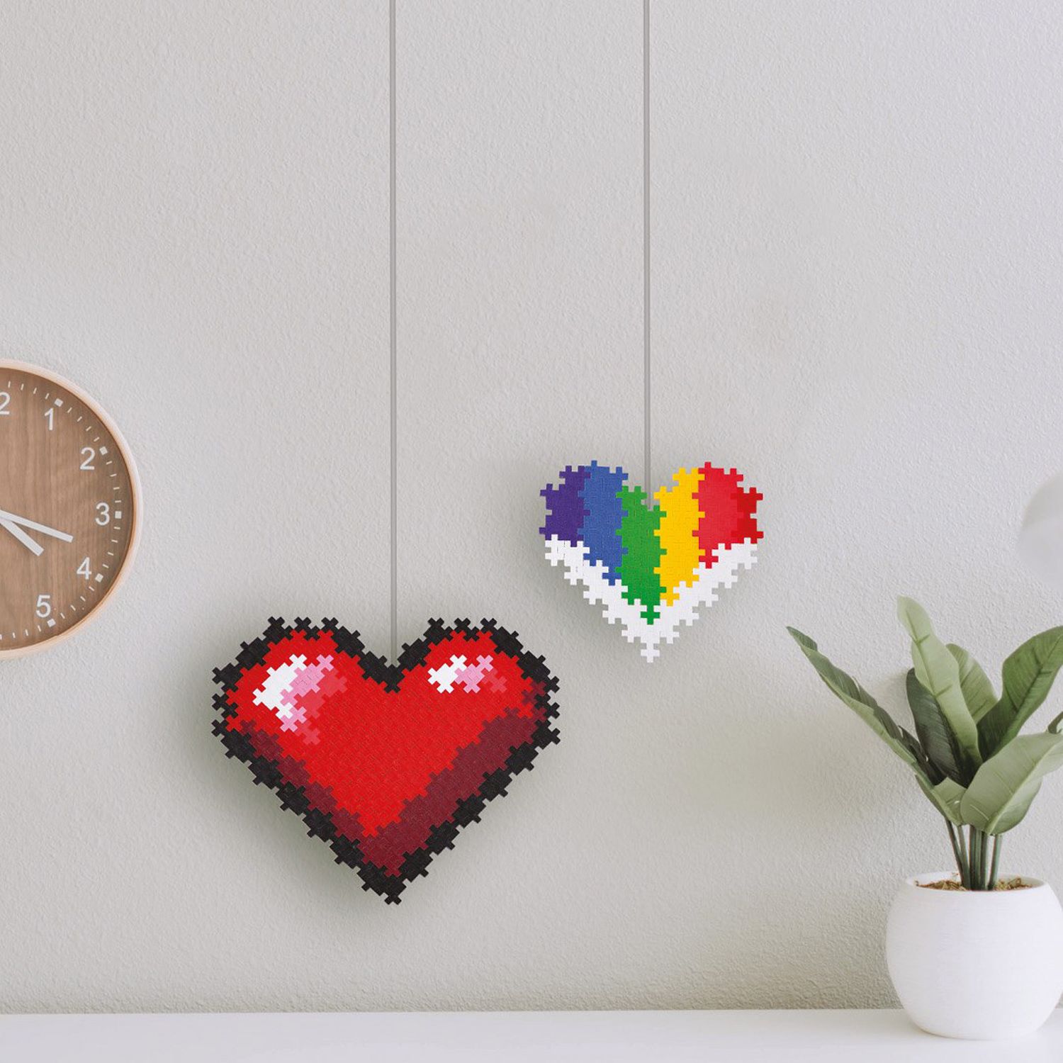 Puzzle Hearts 250 pezzi - Plus-Plus