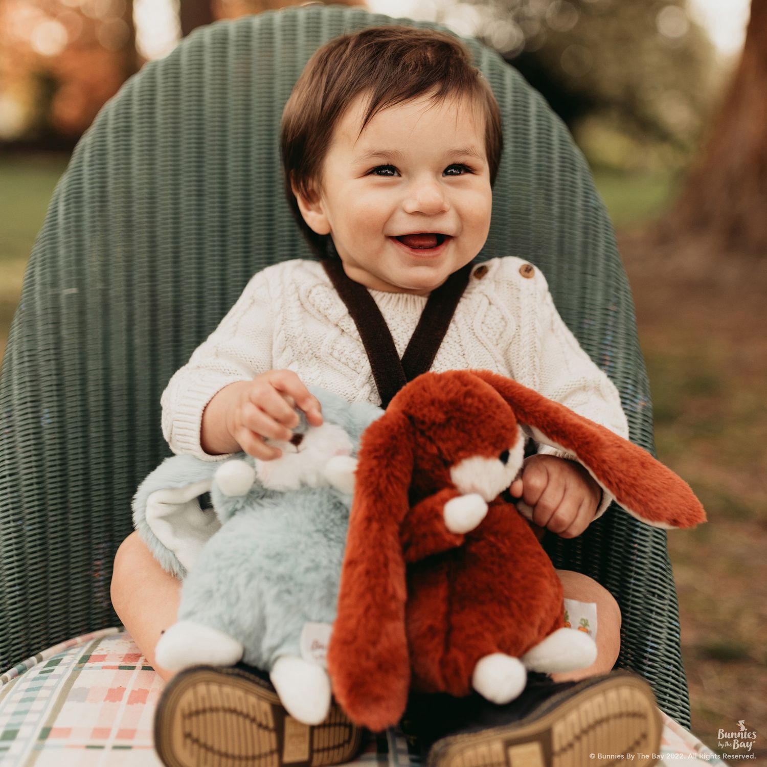 Peluche Tiny Nibble Paprika 20 cm - Bunnies By The Bay