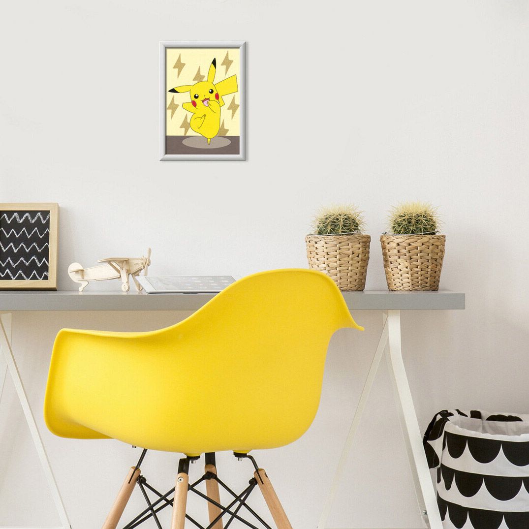 Creart Pokémon Pikachu, Kit per dipingere con i numeri - Creart