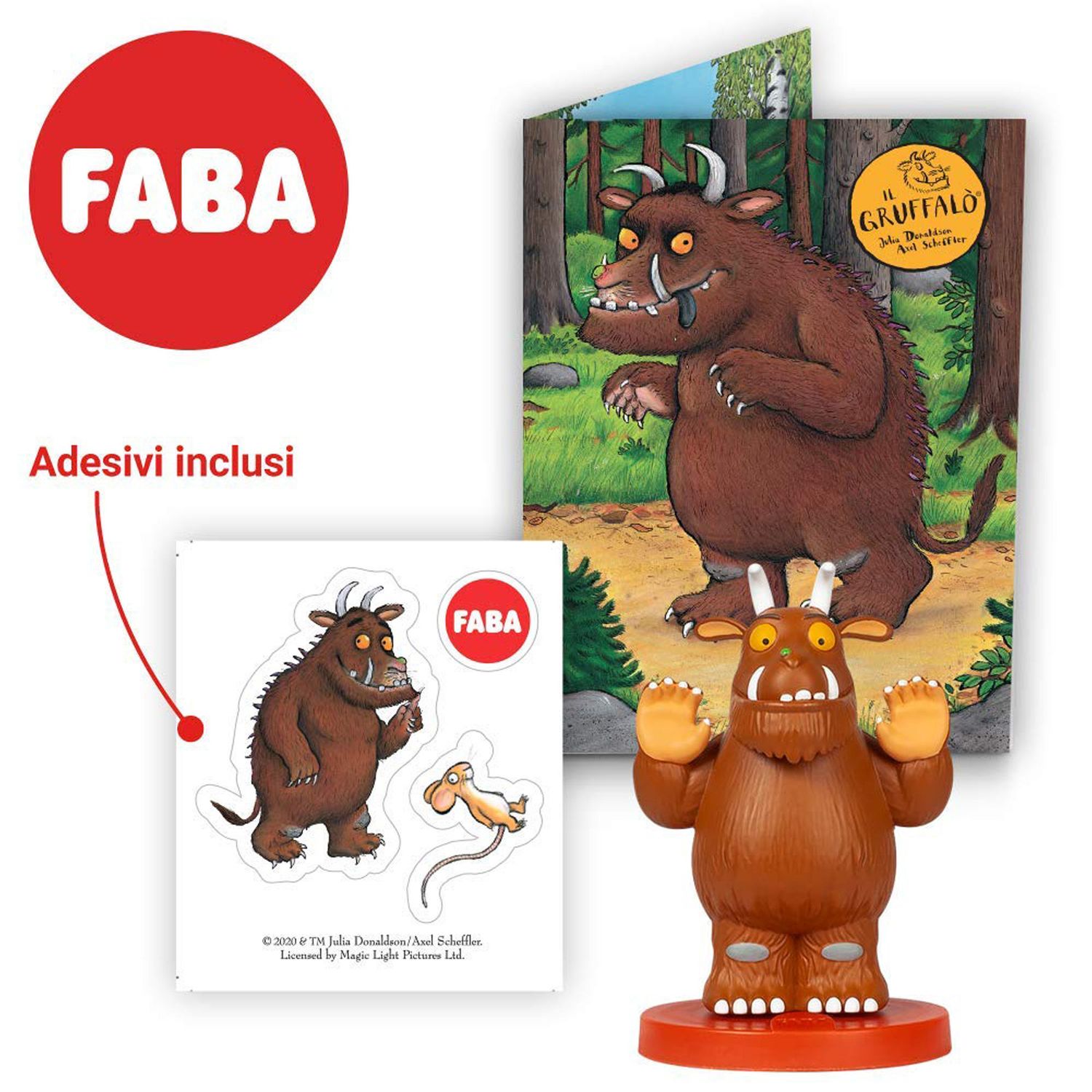 Il Gruffalò, Personaggio Sonoro FABA - FABA