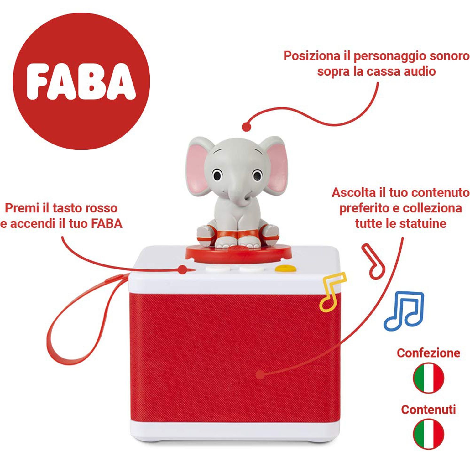 Starter Set Raccontastorie FABA + Ele l'elefante - FABA