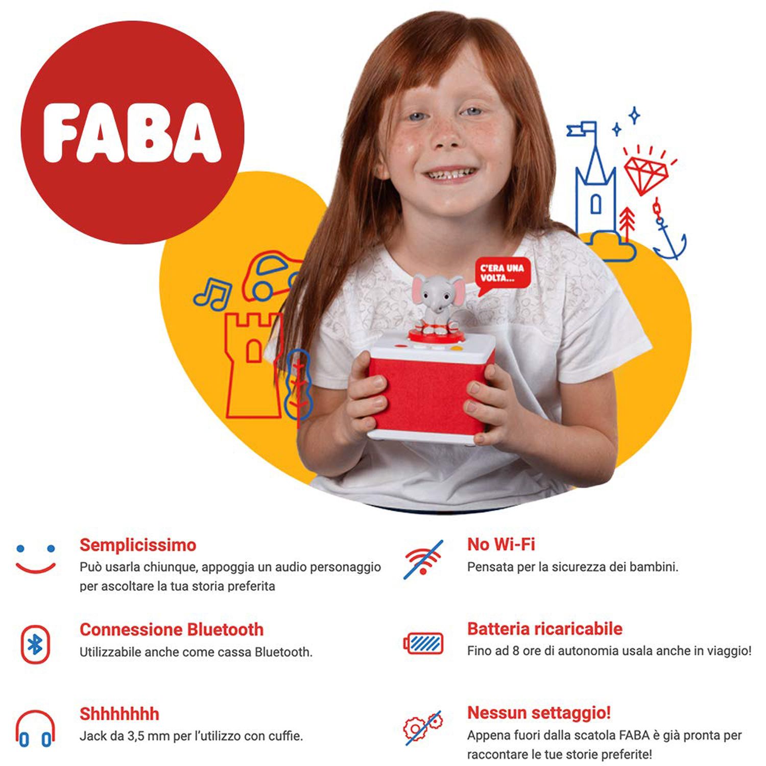 Starter Set Raccontastorie FABA + Ele l'elefante - FABA