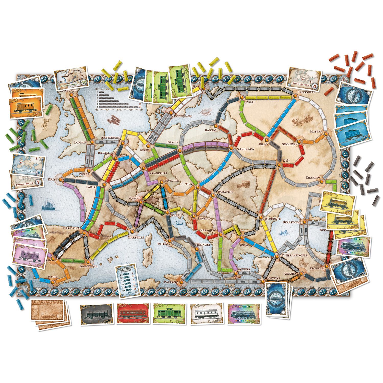 Ticket To Ride Europa - Asmodee