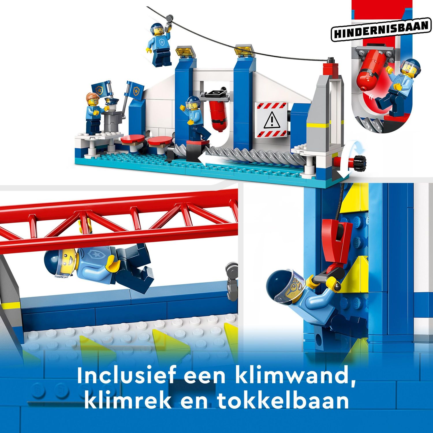 LEGO City 60372 Accademia di Addestramento della Polizia con Macchina - LEGO