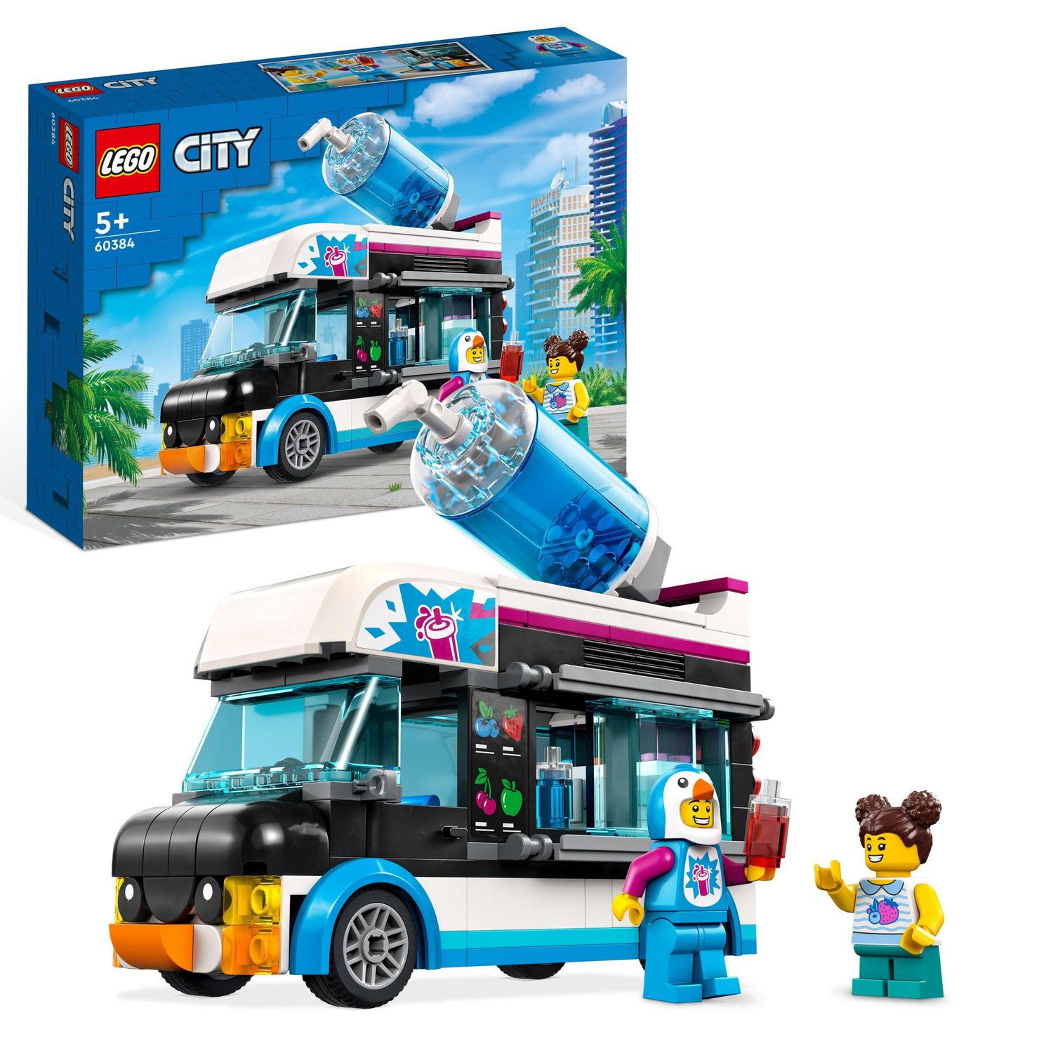 LEGO City 60384 Il Furgoncino delle Granite del Pinguino - LEGO