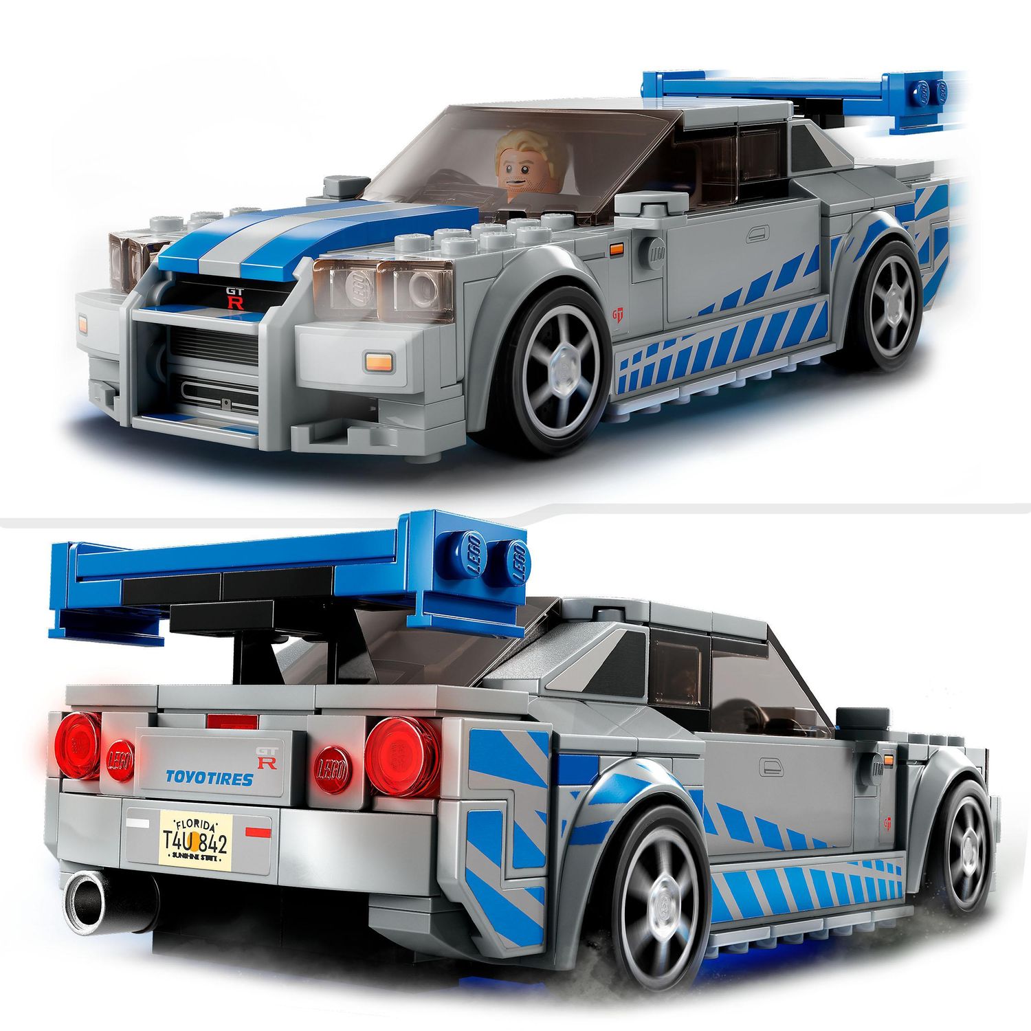 LEGO Speed Champions 76917 2 Fast 2 Furious Nissan Skyline GT-R (R34) - LEGO