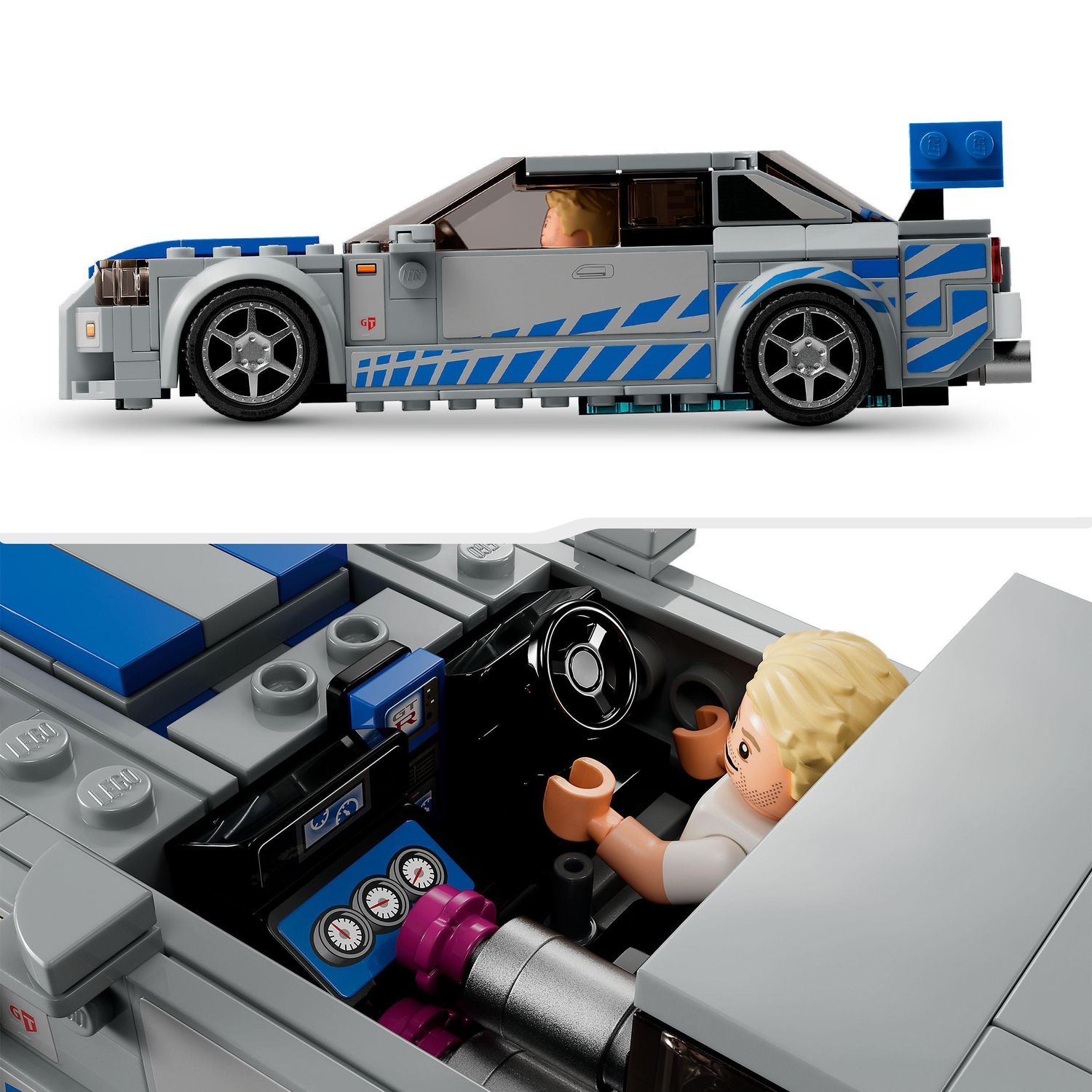 LEGO Speed Champions 76917 2 Fast 2 Furious Nissan Skyline GT-R (R34) - LEGO