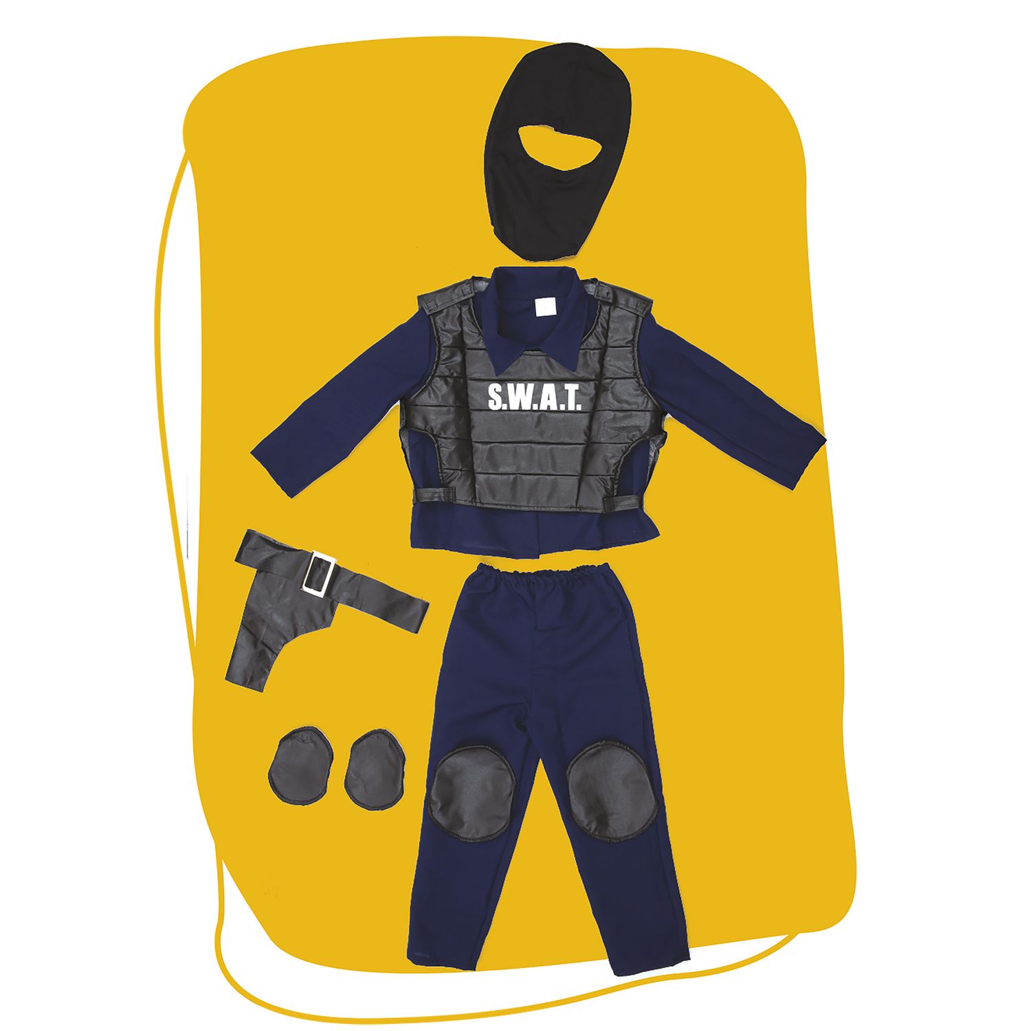 Costume Agente Speciale SWAT da 3 a 8 anni - Fancy World