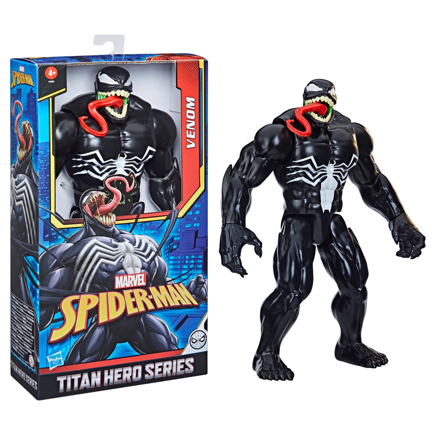 Action Figure Venom, della serie Spiderman (Titan Hero Series) 30 cm - Marvel