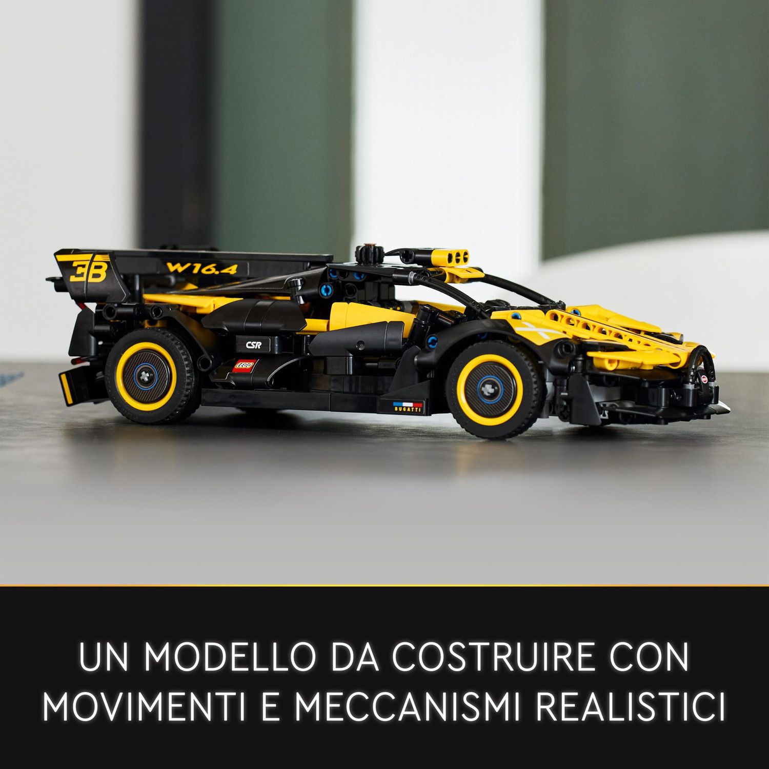 LEGO Technic 42151 Bugatti Bolide, Modellino Auto Supercar - LEGO