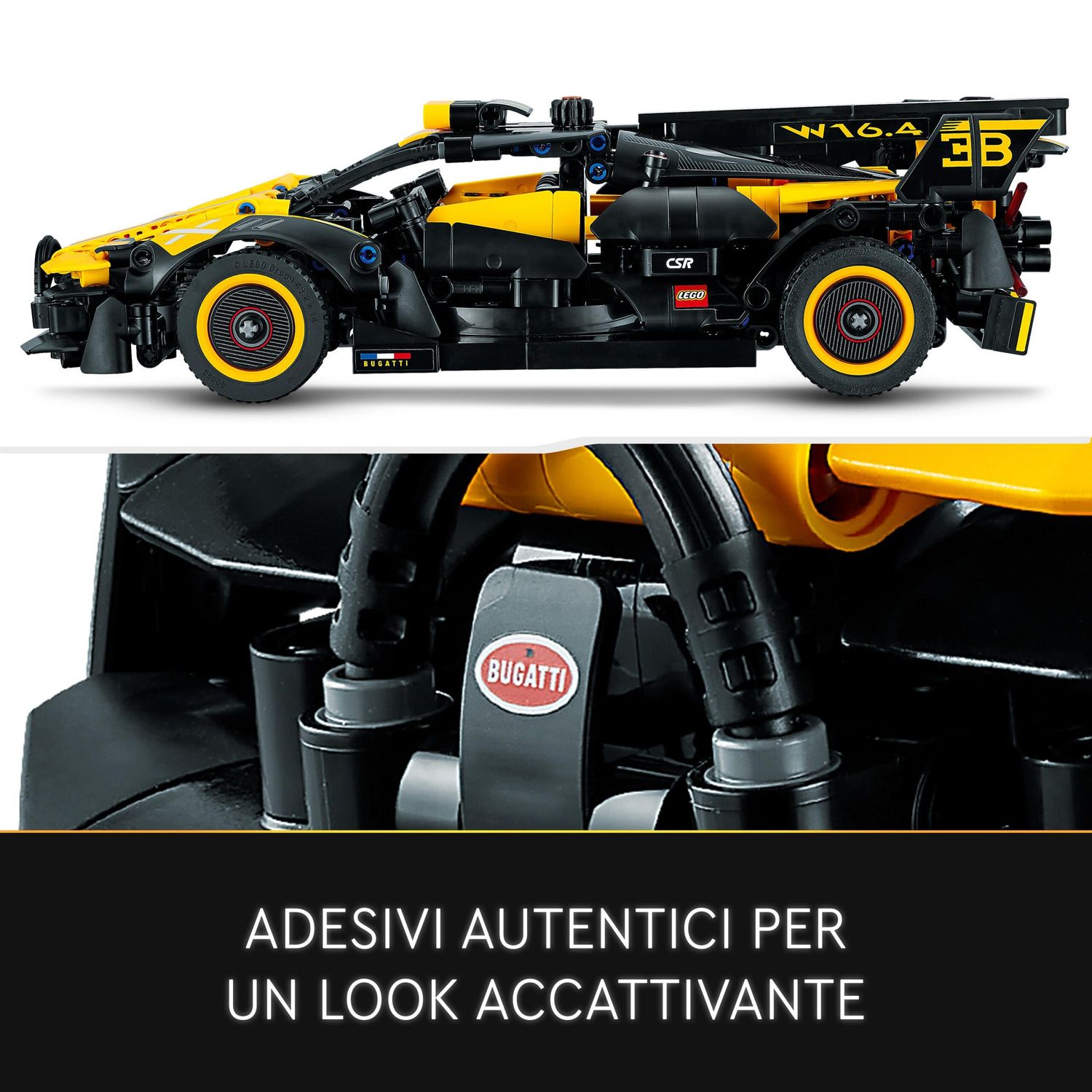LEGO Technic 42151 Bugatti Bolide, Modellino Auto Supercar - LEGO