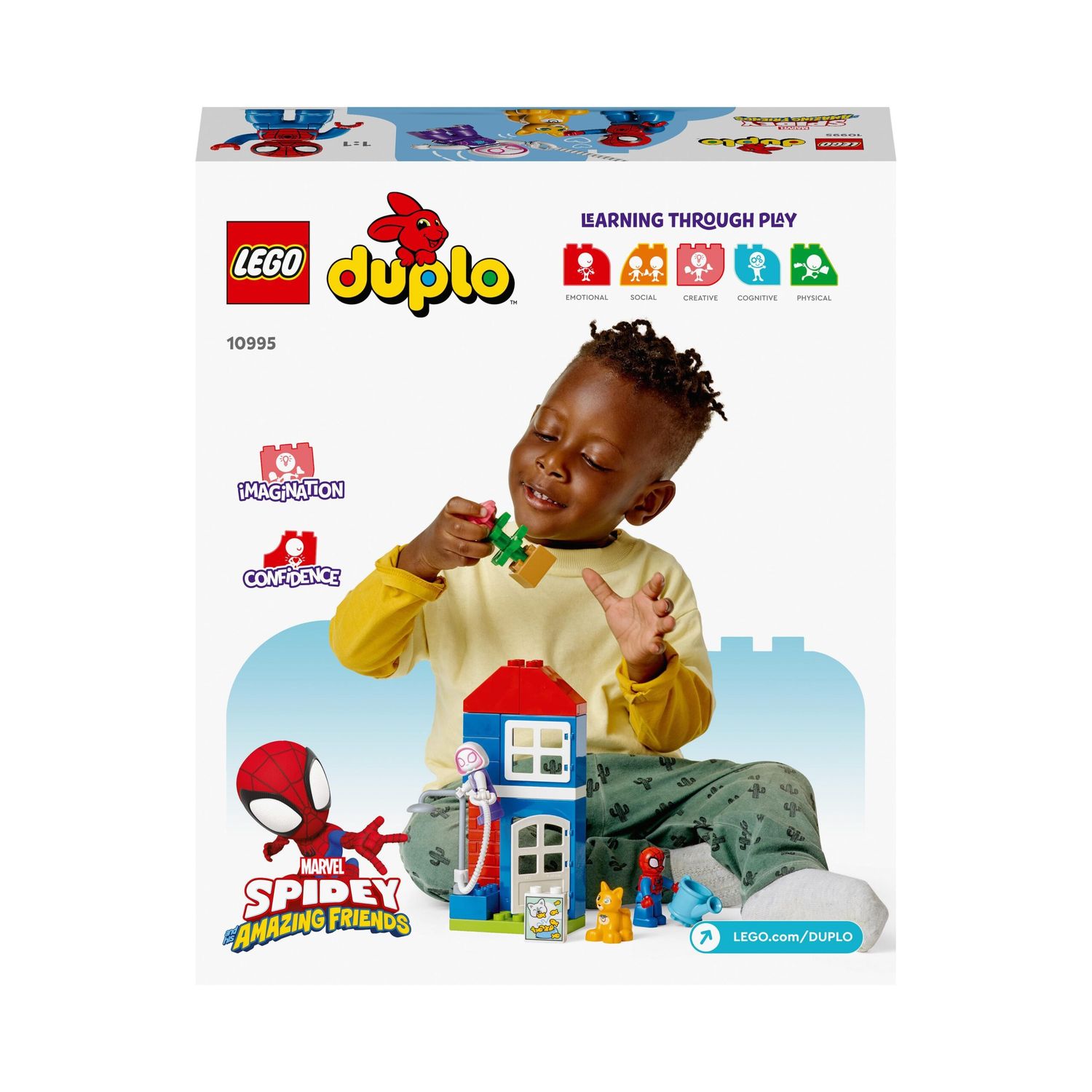 LEGO DUPLO Marvel 10995 La Casa di Spider-Man, Spidey e i Suoi Fantastici Amici - LEGO, Marvel