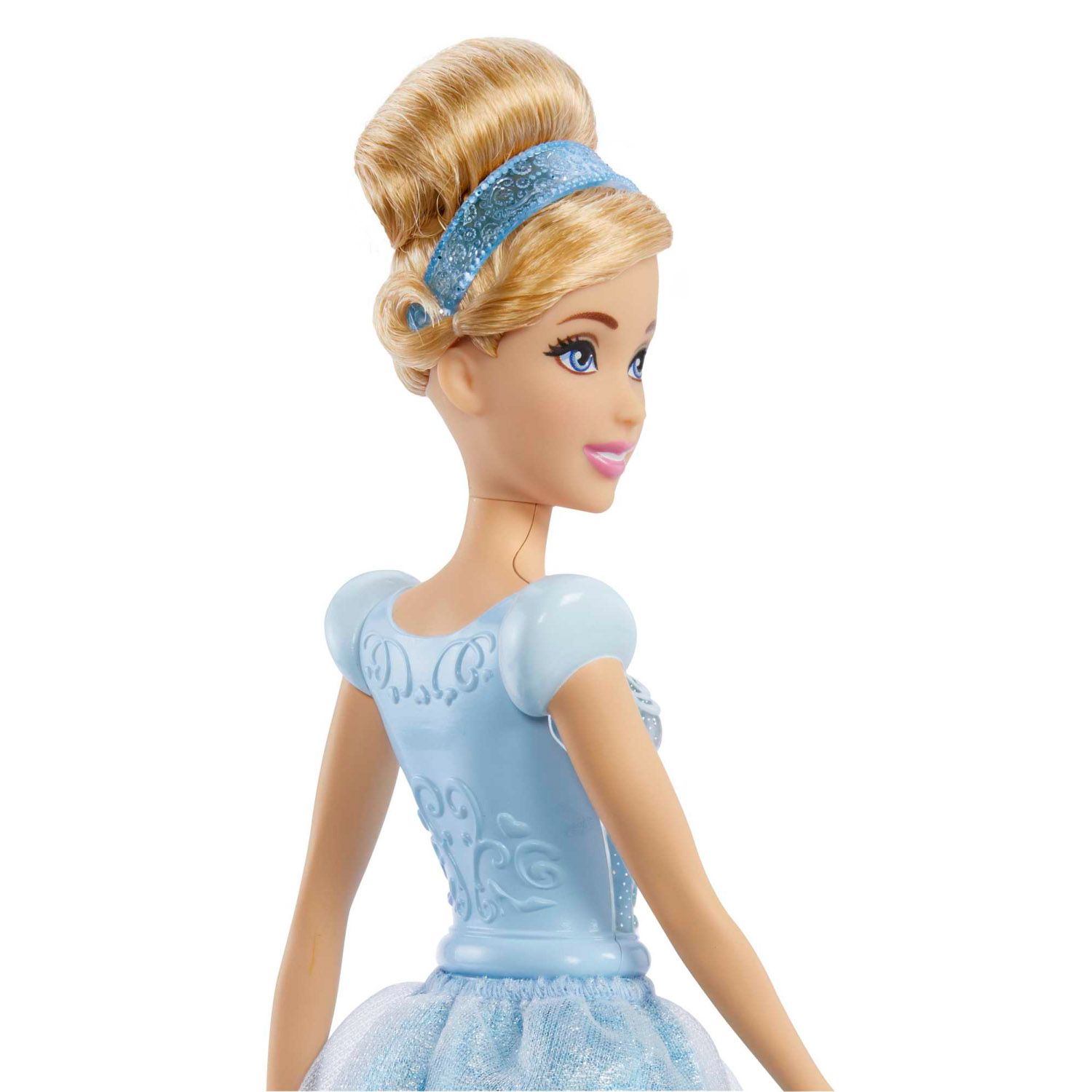 Cenerentola Bambola Snodata, con capi e accessori scintillanti, Disney Princess - Disney
