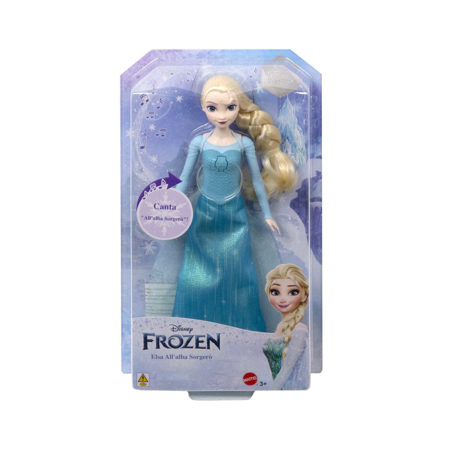 Elsa "All'alba sorgerò", Bambola che canta con look esclusivo dal Film Disney Frozen - Disney