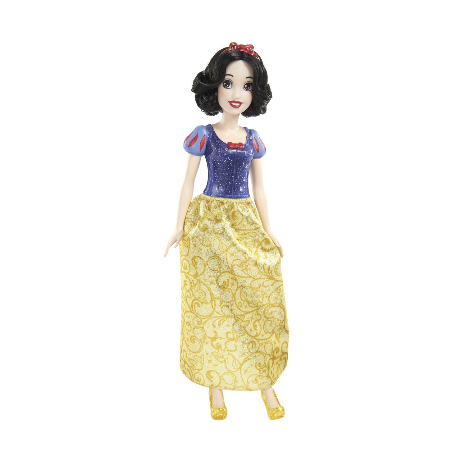 Biancaneve Bambola Snodata con capi e accessori scintillanti, Disney Princess - Disney