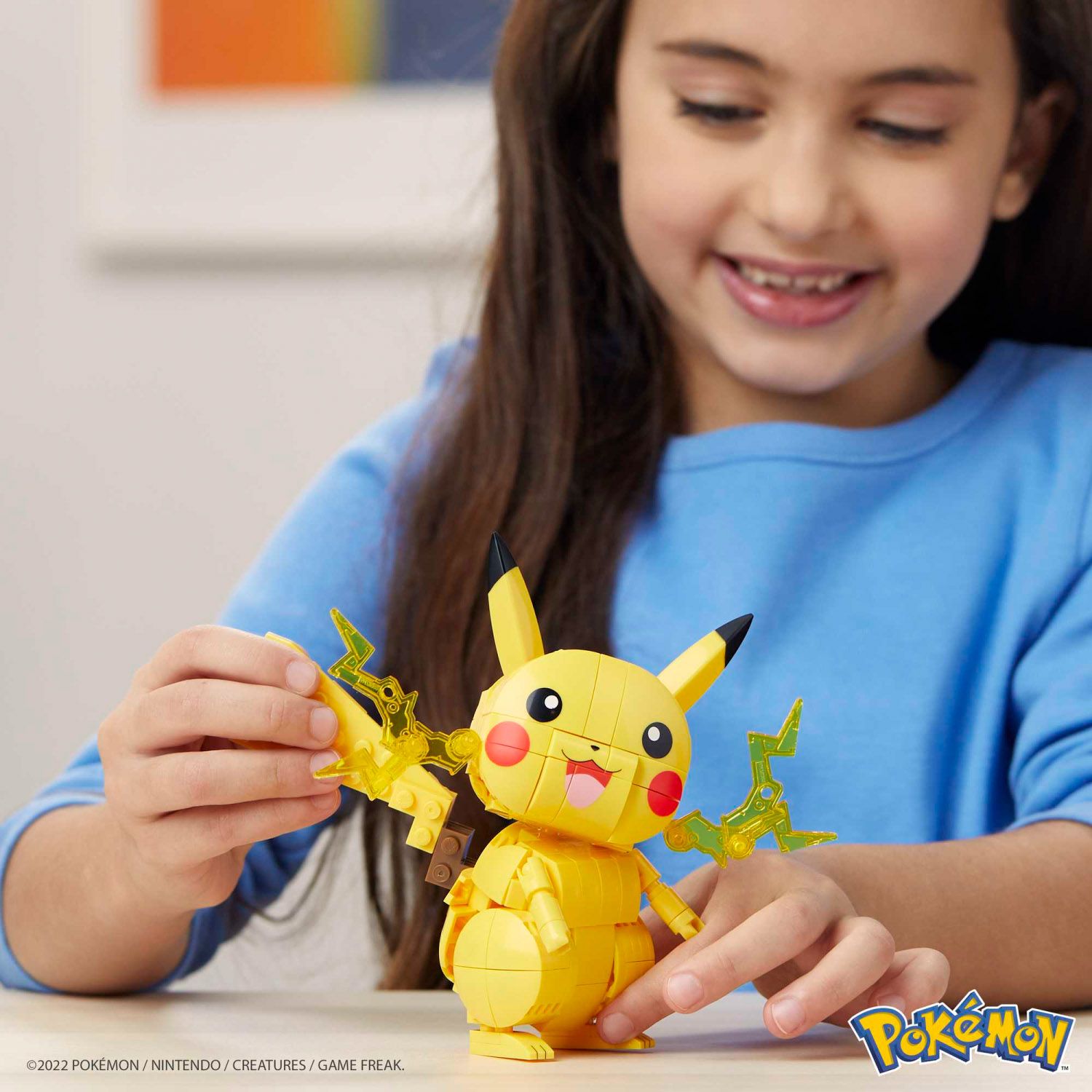 Mega Construx Pokémon Elettro da 10 cm con dettagli realistici - Mega Costruzioni, Pokémon