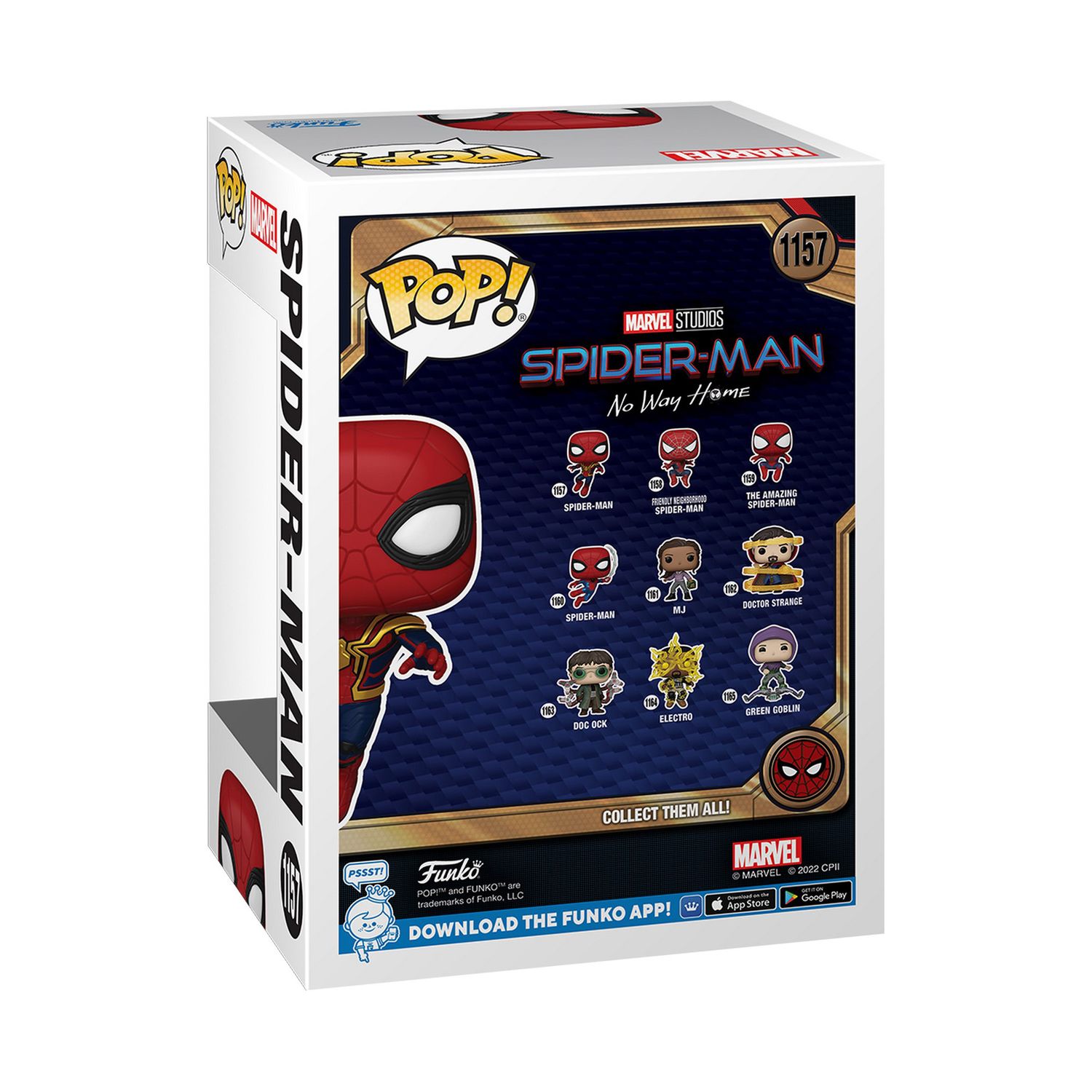 Funko POP! Spiderman Leaping, Spiderman No Way Home #1157 - Funko, Marvel