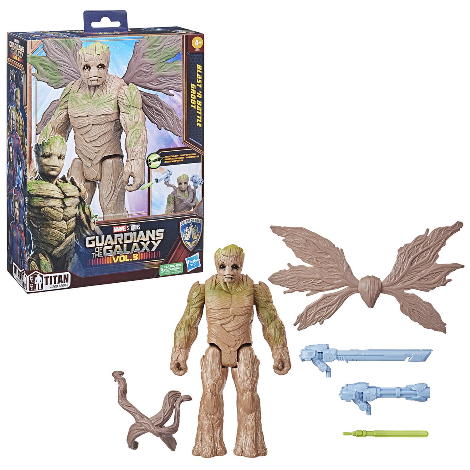 Groot Blast 'N Battle, Guardiani della Galassia Vol. 3, Marvel Titan Hero Series - Marvel
