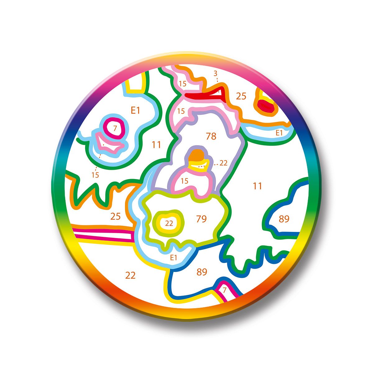 Creart Harry Potter: Hermione, Serie E, Kit per dipingere con i numeri - Creart, Harry Potter