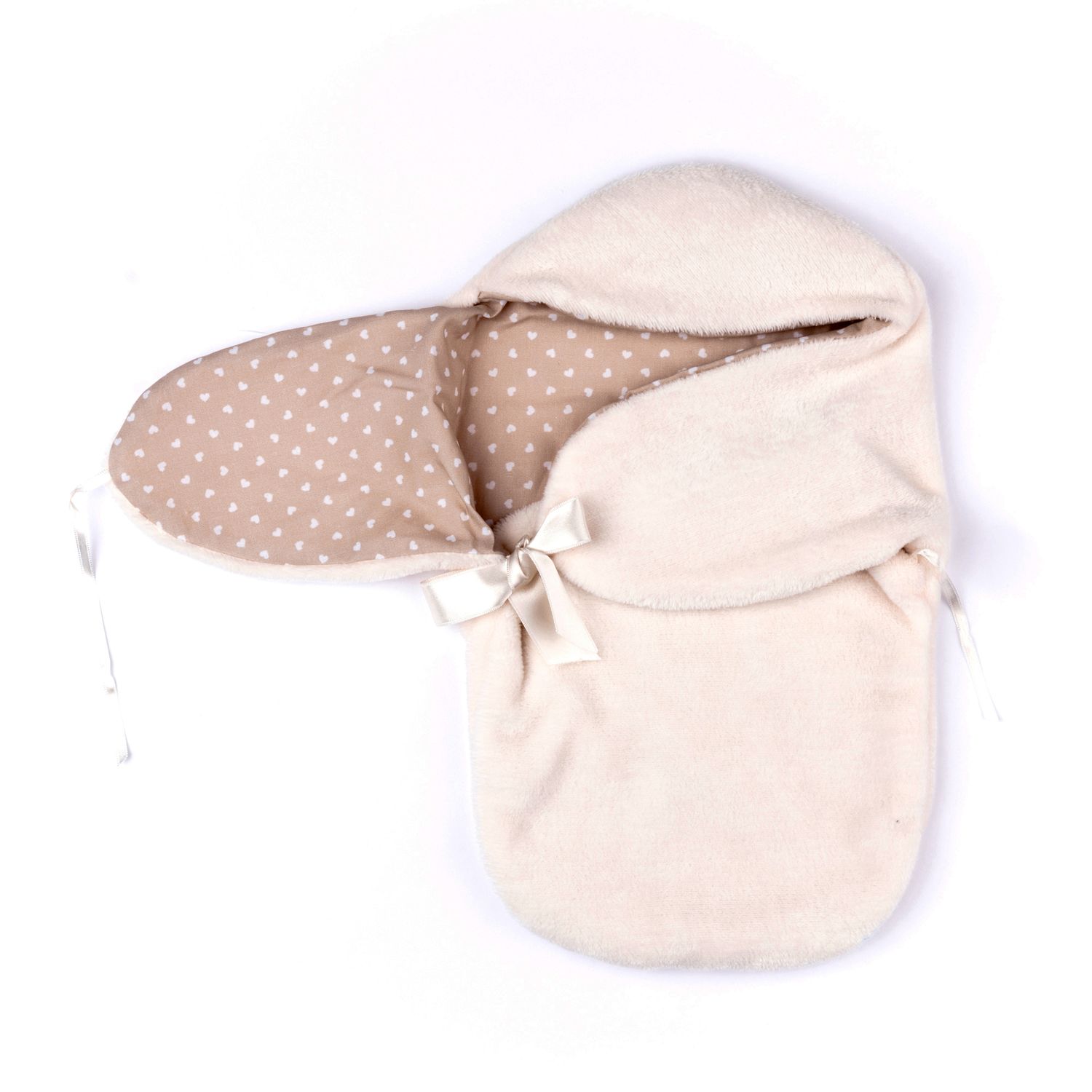 Copertina 2 in 1 Ivory Fur per My FAO Doll 40cm - FAO Schwarz