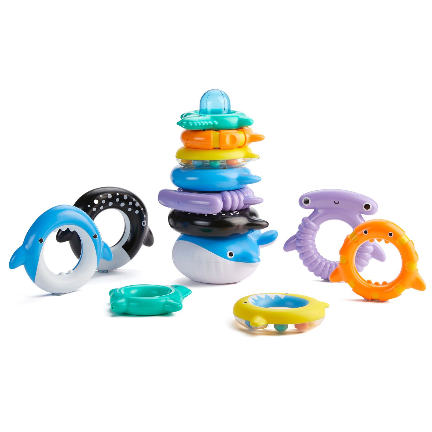 Anelli impilabili  Stack & Sea Creatures Tower - FAO Schwarz