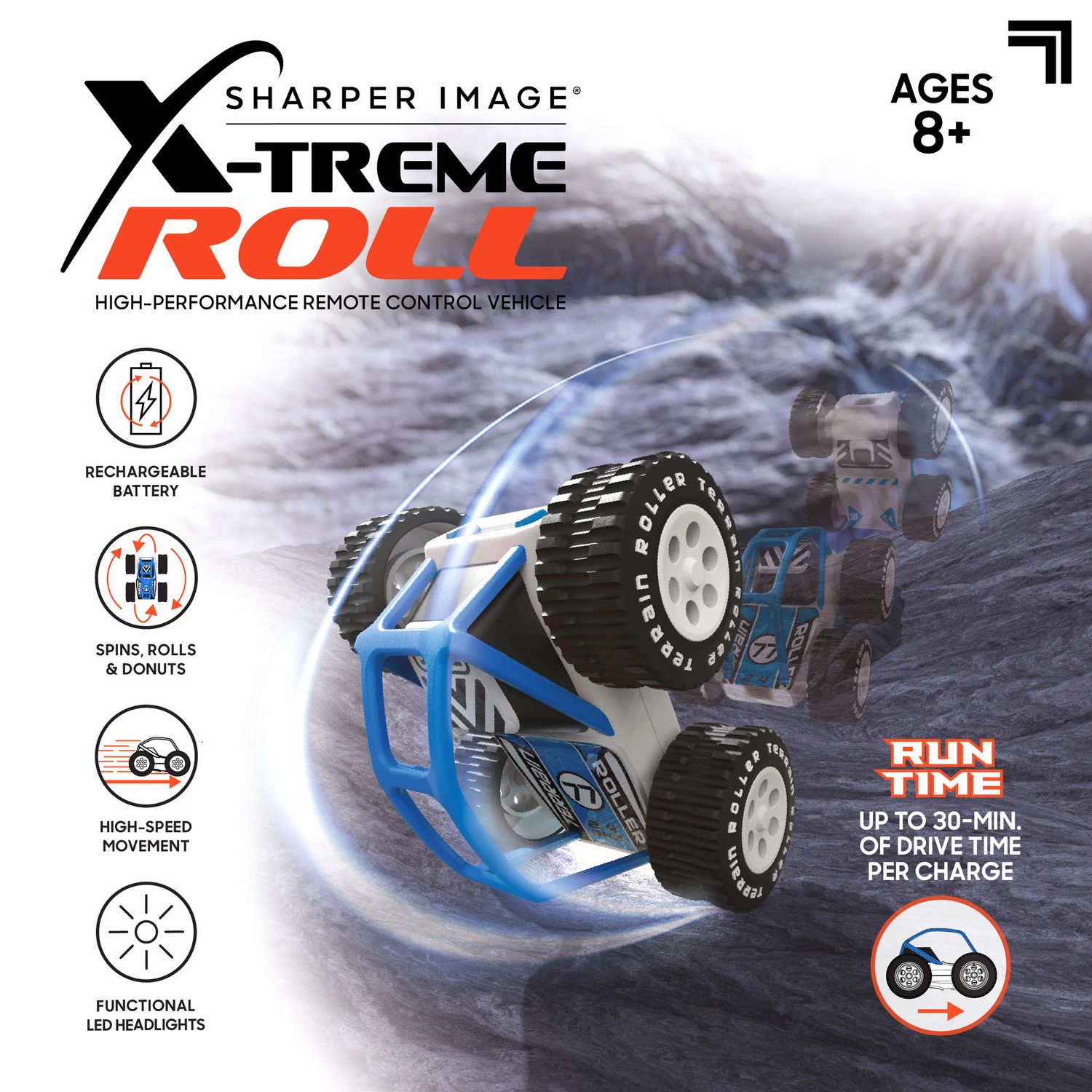 Veicolo X-Treme Roll High Performance RC Sharper Image - Sharper Image