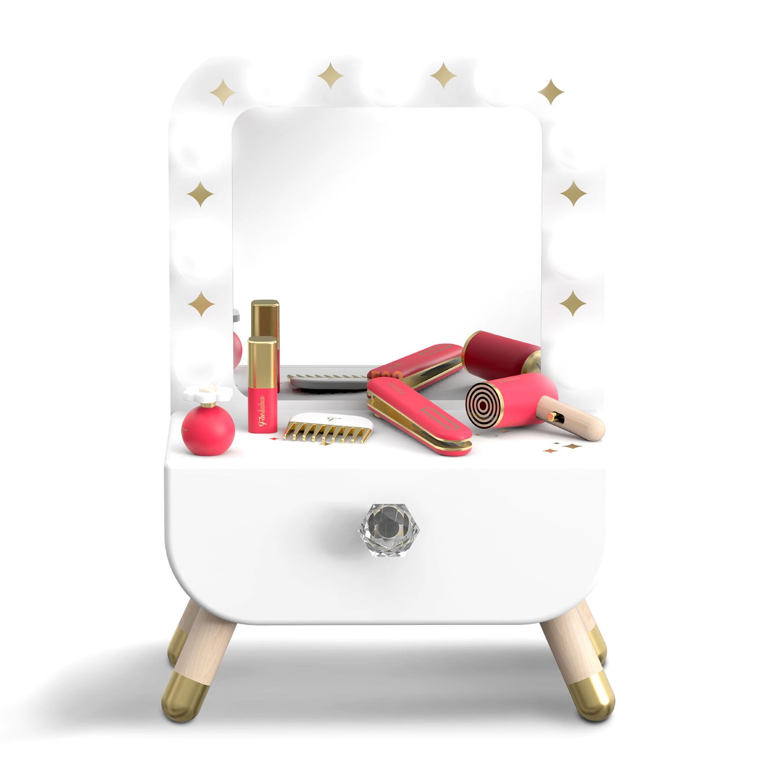 Set Trucco Vanity Make-Believe Magic Mirror - FAO Schwarz