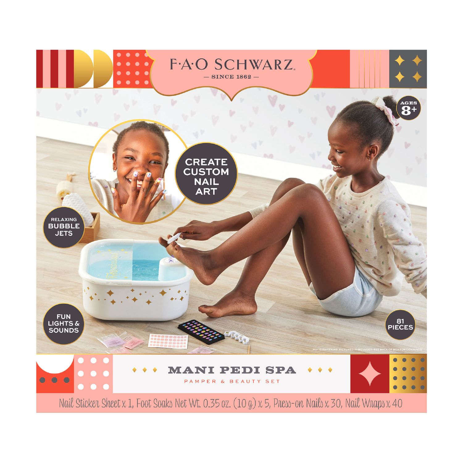 Kit per Manicure e Pedicure Spa Beauty - FAO Schwarz