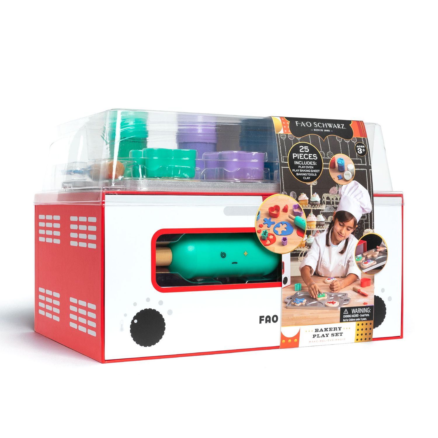 Set da Pasticcere per Decorare Biscotti con Argilla - FAO Schwarz