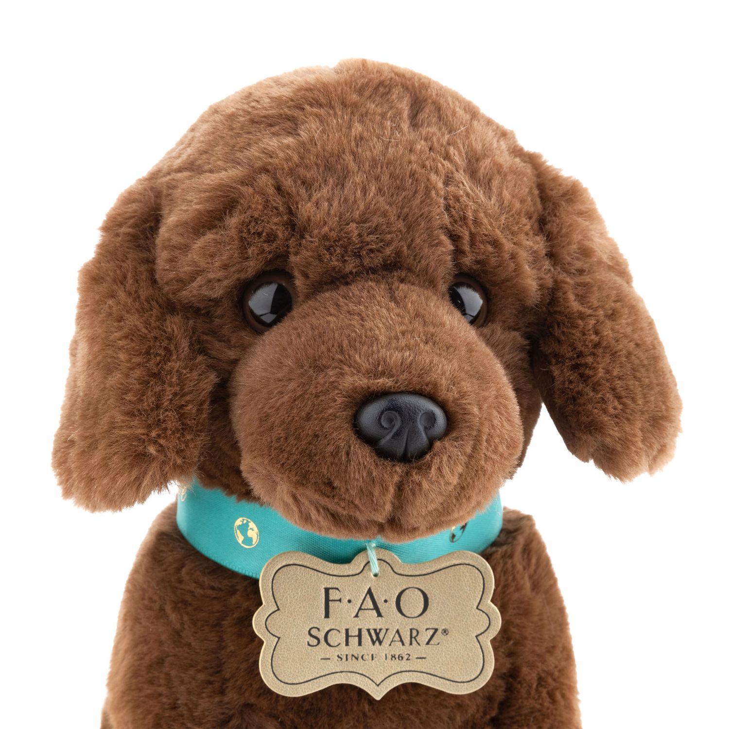 Labrador di peluche Planet Love 100% da plastica riciclata, 25 cm - FAO Schwarz