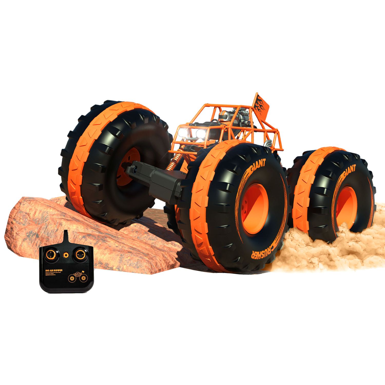 Fuoristrada 4x4 Giant Crusher Telecomandato Sharper Image - Sharper Image