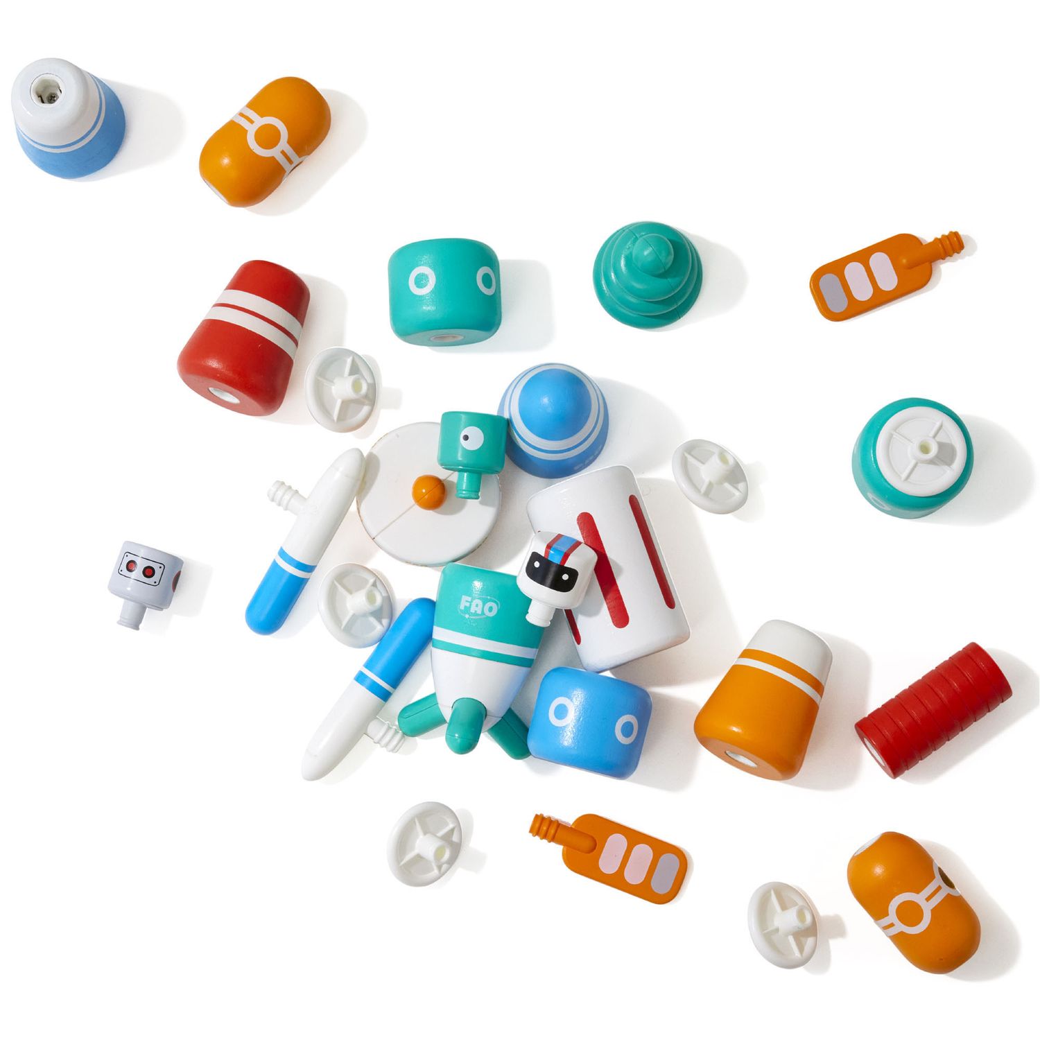 Set Costruzioni Galaxy Glow Space Blocks - FAO Schwarz